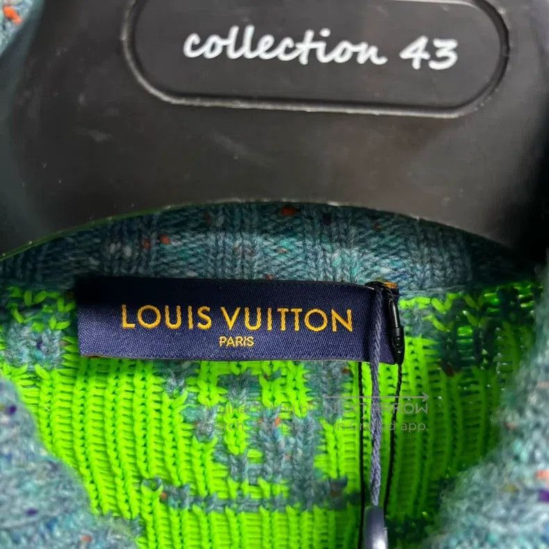 Louis Vuitton Louis Vuitton Green Year of the Tiger Sweater Size US M / EU 48-50 / 2 - 2 Thumbnail