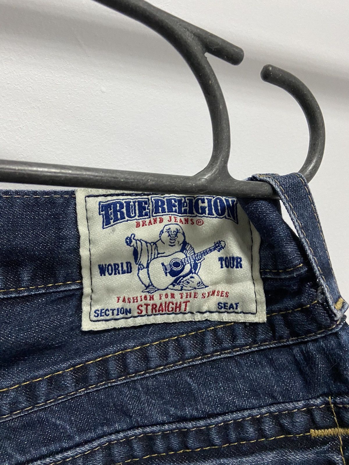 True Religion × Vintage True Religion straight jeans Pants Selvedge Vintage Size US 38 / EU 54 - 7 Thumbnail