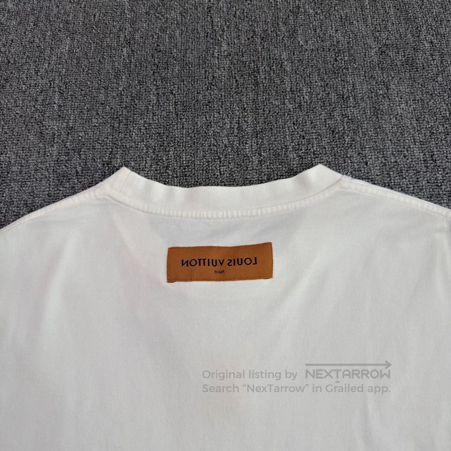 Louis Vuitton LV 25 Embossed Logo White T-Shirt. Size US M / EU 48-50 / 2 - 8 Thumbnail