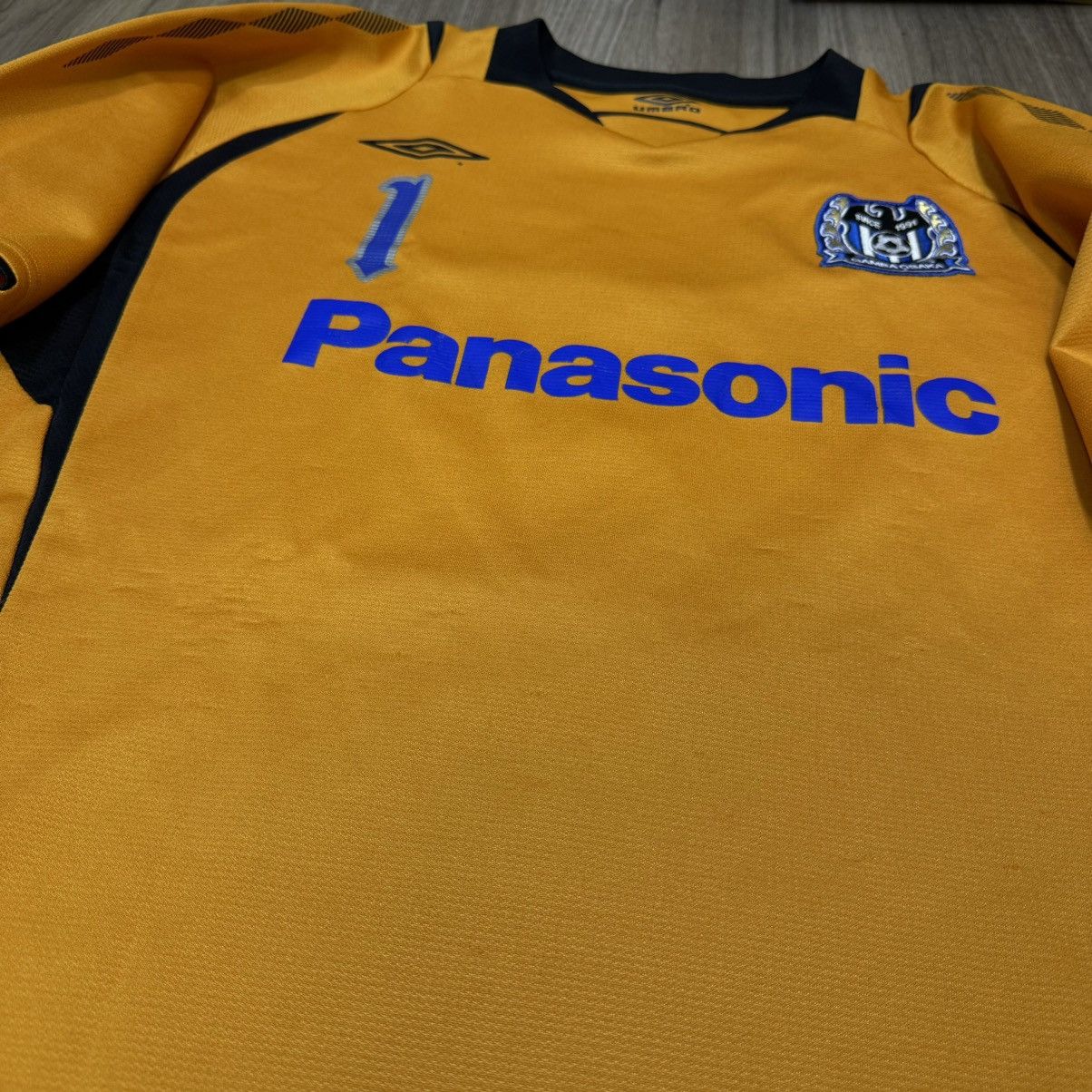 Umbro Osaka Gamba 09/10 match issued/worn gk shirt #1 Size US L / EU 52-54 / 3 - 4 Thumbnail