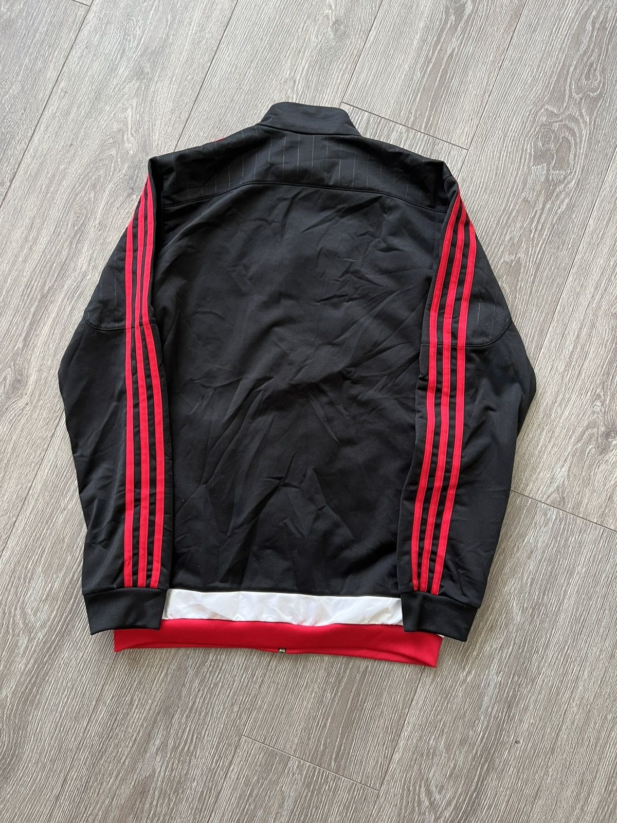 Adidas Vintage Ajax Amsterdam Adidas Track Jacket Football Size US S / EU 44-46 / 1 - 12 Thumbnail