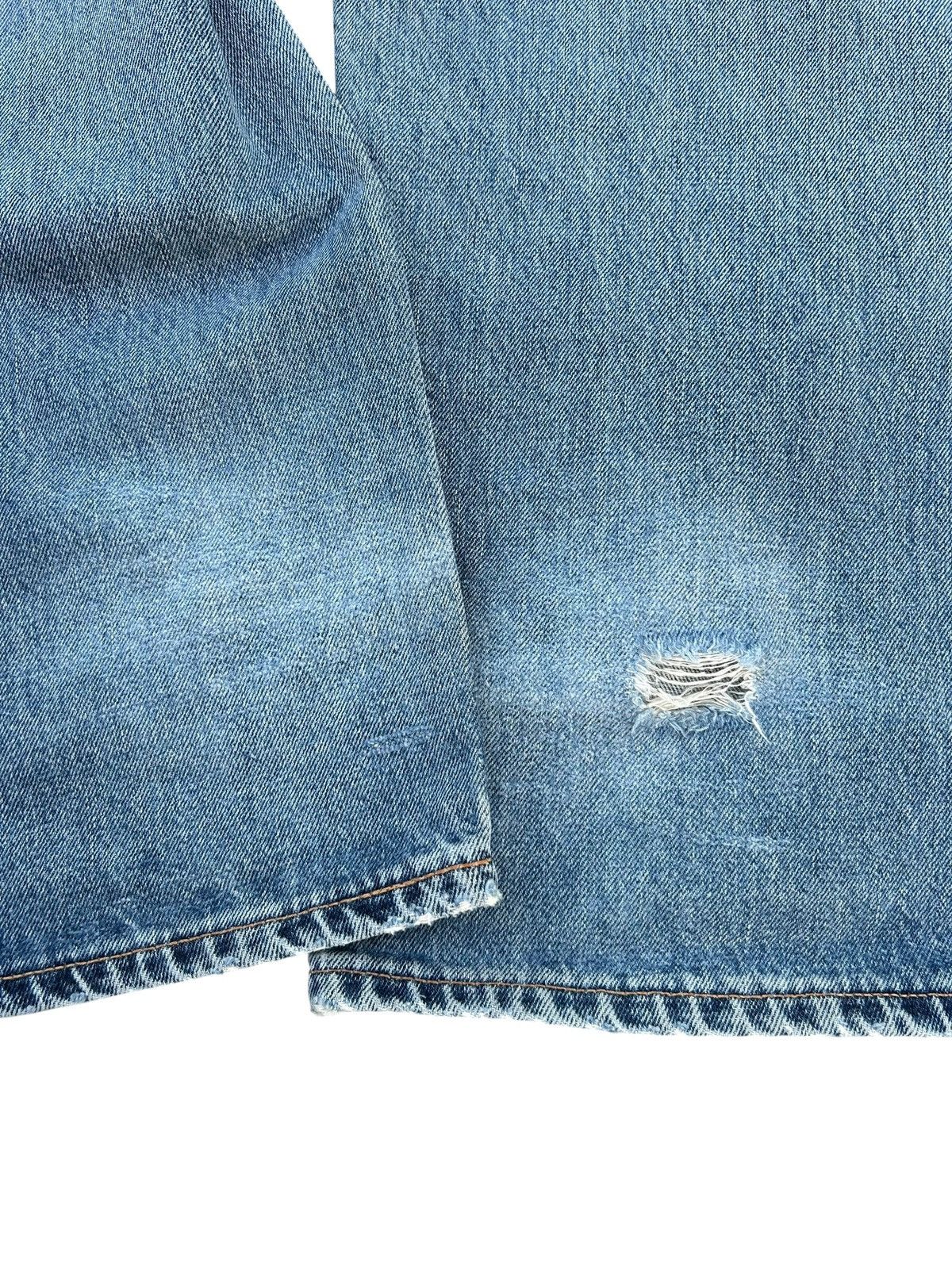 Kapital Vintage Edwin 505X Selvedge Distressed Denim Jeans Size US 30 / EU 46 - 13 Thumbnail