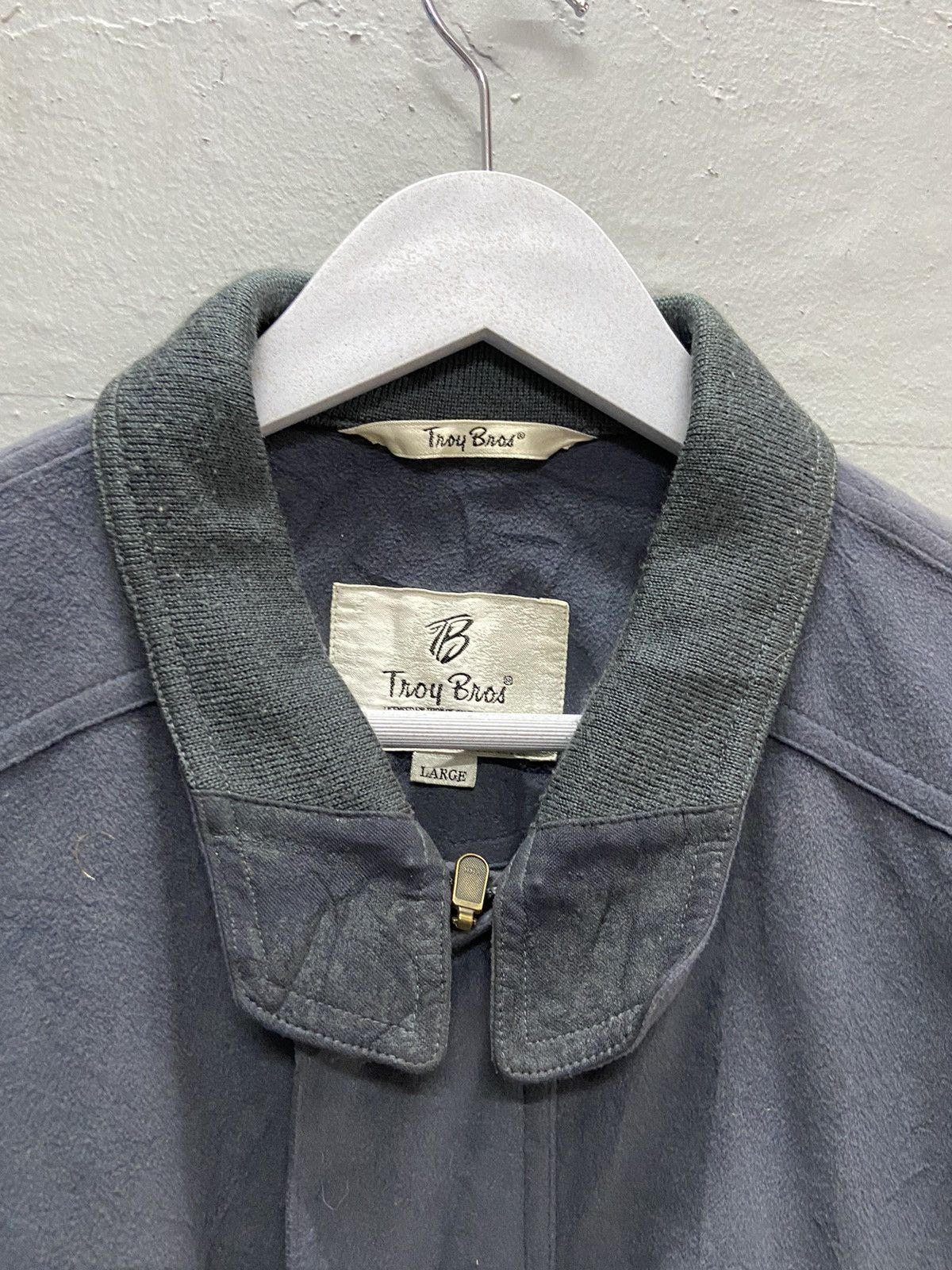 Japanese Brand TROY BROS JAPANESE BRAND BOMBER STYLE JACKET Size US L / EU 52-54 / 3 - 4 Thumbnail
