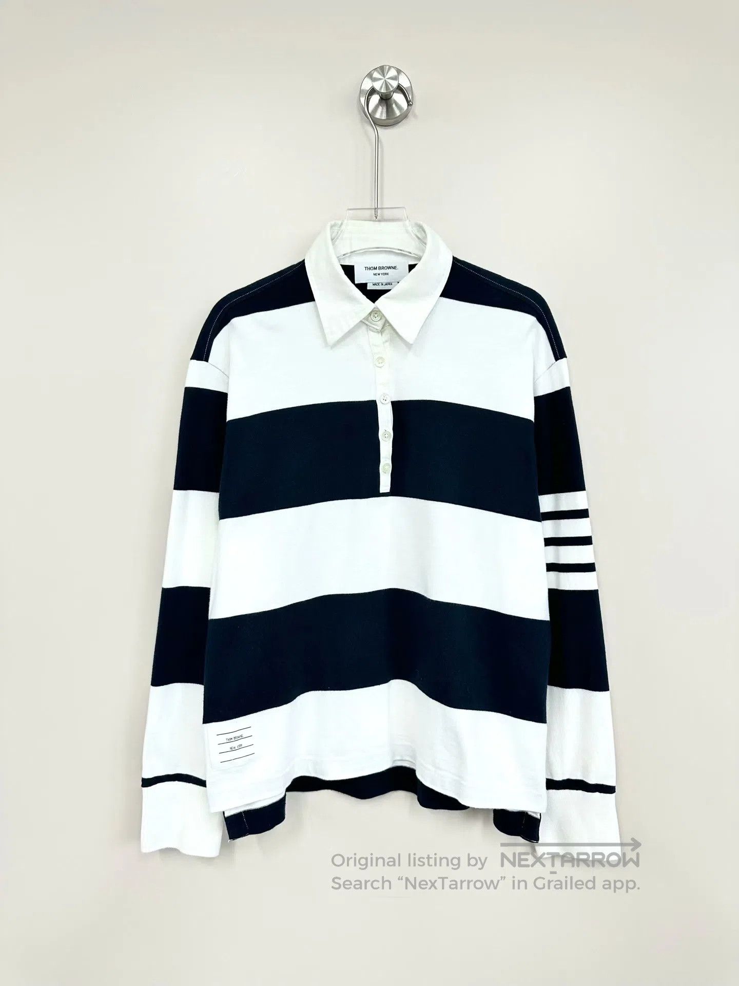 Thom Browne Thom Browne Black and White Color Block Classic Four Strip Size XS / US 0-2 / IT 36-38 - 1 Thumbnail