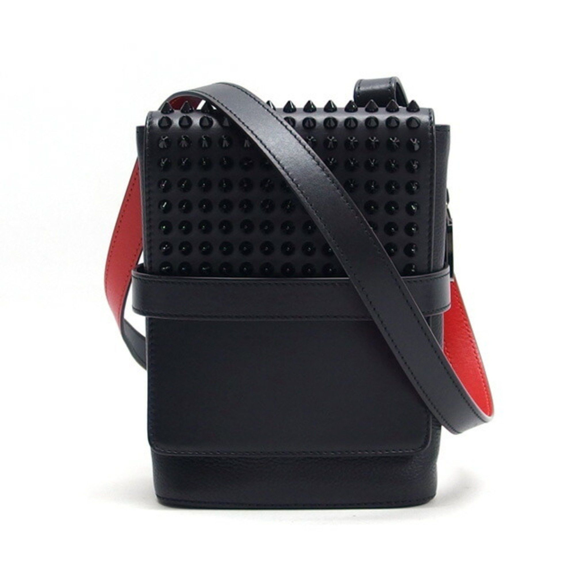 Christian Louboutin Mini Shoulder Bag Benesh Reporter Black, Women's