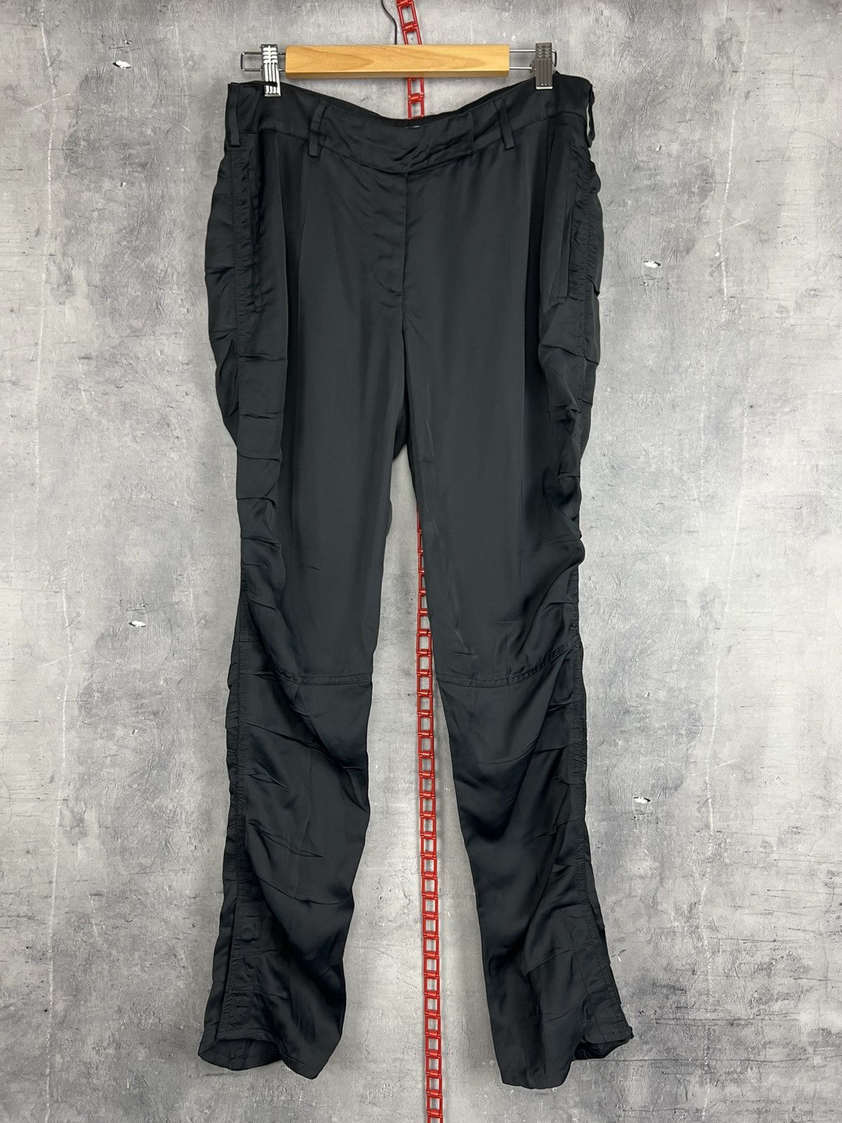Prada Prada Milano Black Tab Viscose Women’s Pants Sz 42 Size 28" / US 6 / IT 42 - 1 Thumbnail
