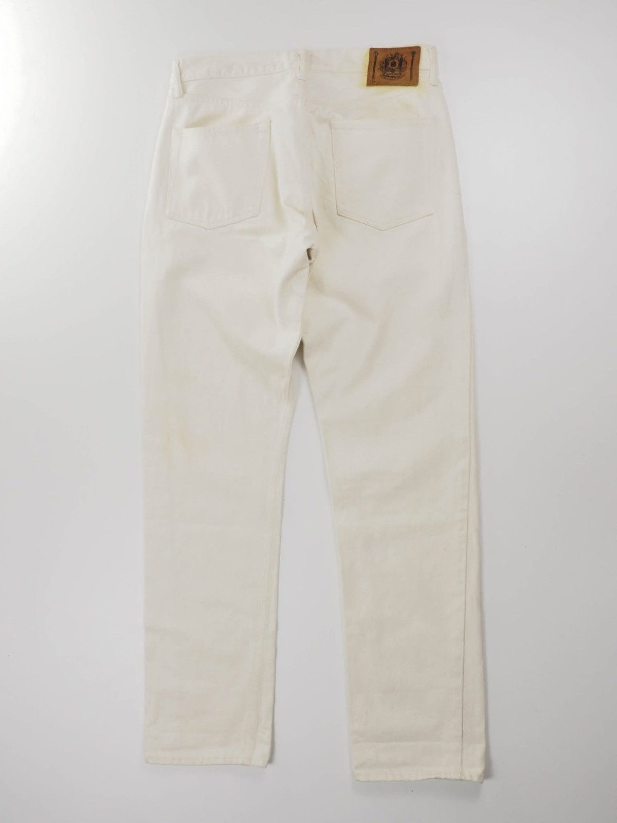 BLACK SIGN Black sign white denim jean Size US 33 - 2 Thumbnail