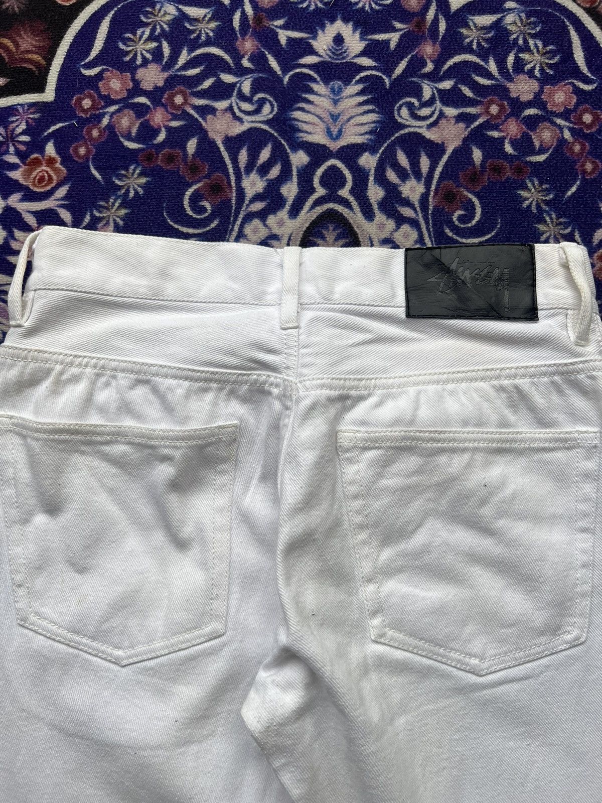 Stussy White Stussy Denim Jeans Slim Fit Skate Jeans Size US 30 / EU 46 - 10 Thumbnail