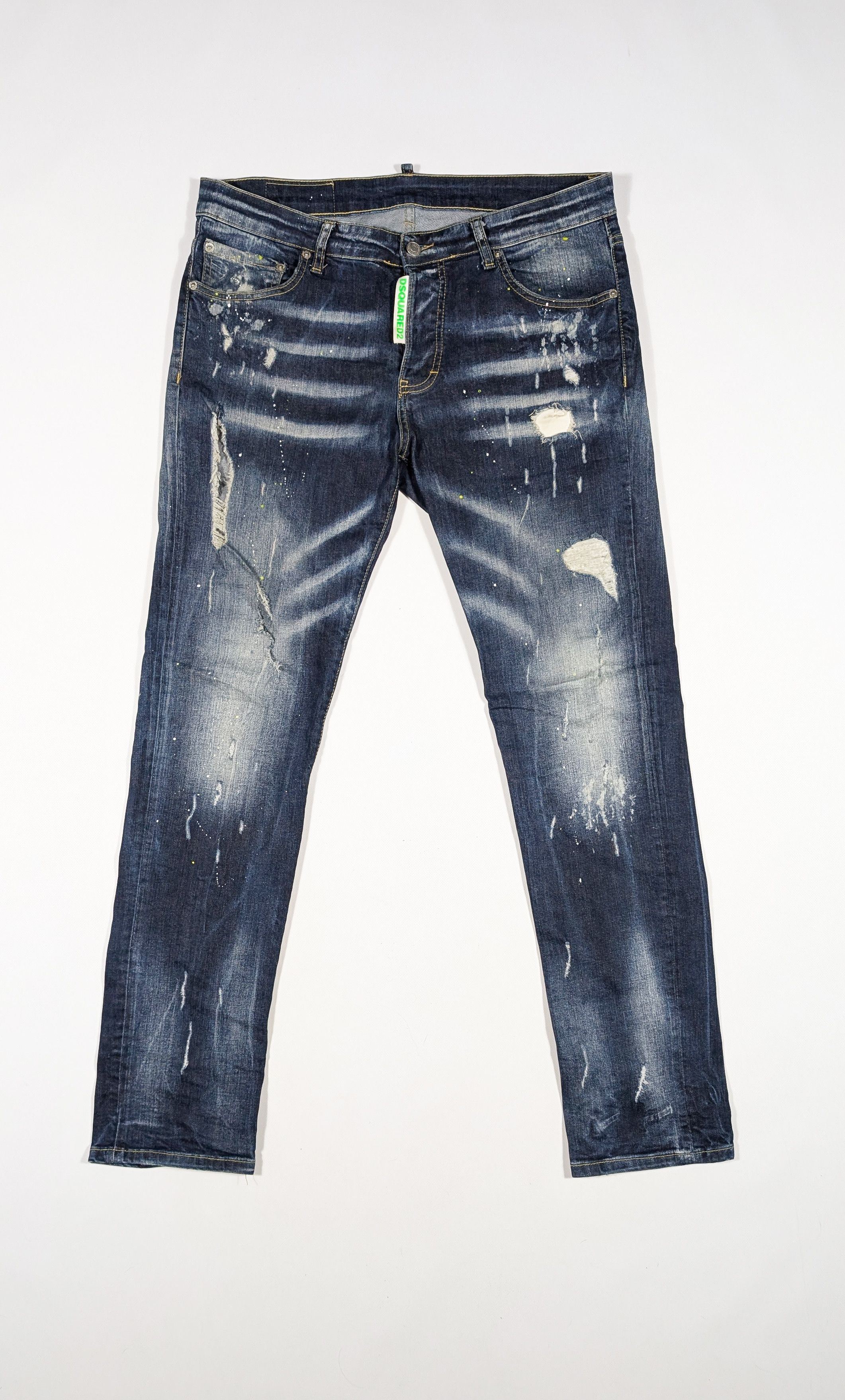 Dsquared2 Dsquared2 Chic Dan Fit Distressed Denim Jeans Size 52 Size US 36 / EU 52 - 1 Thumbnail