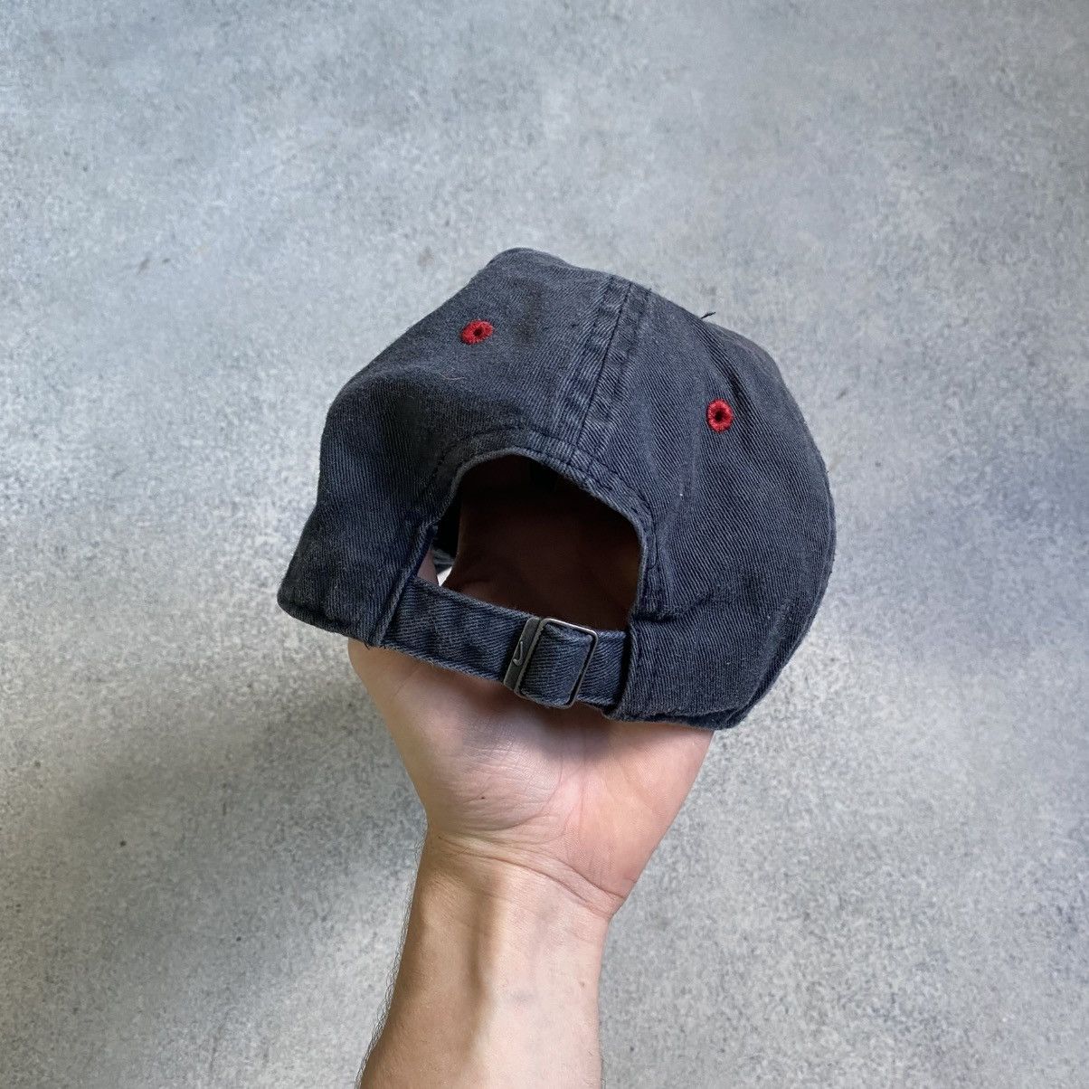 Nike VERY RARE NIKE CAP BIG LOGO SWOOSH DRILL 90s Y2K HATS TENNIS Size ONE SIZE - 4 Thumbnail