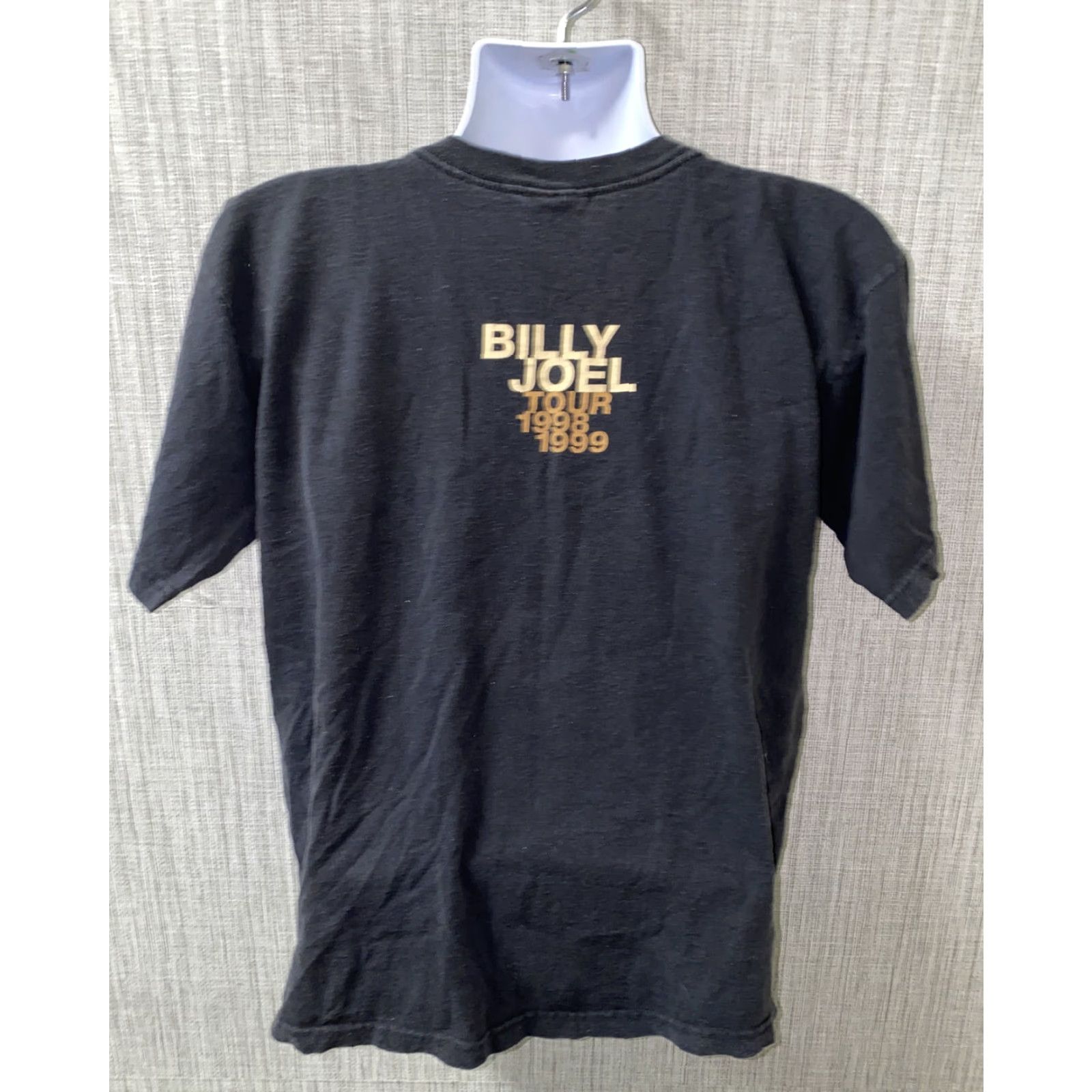 Vintage VINTAGE Royal Avalon Mens Black Short Sleeve Billy Joel T-Shirt L 22 In Armpit Mens Size US L / EU 52-54 / 3 - 3 Thumbnail