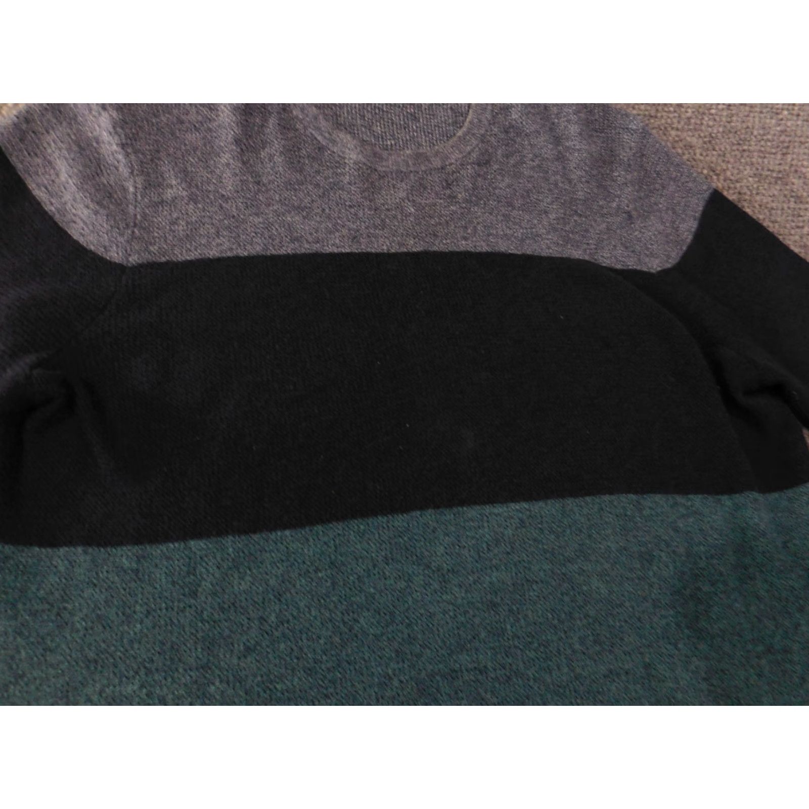 Michael Kors Michael Kors Sweater Mens XL Green Striped Cotton Wool Crewneck Pullover Size US XL / EU 56 / 4 - 6 Thumbnail