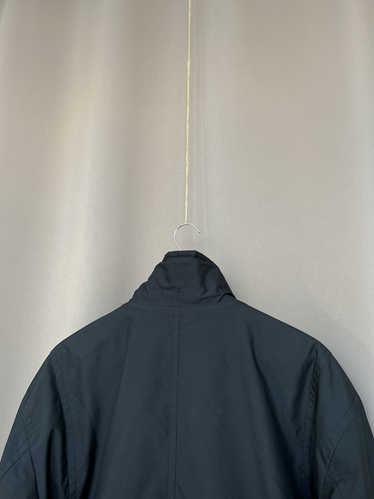 Vintage × Yves Saint Laurent Yves Saint Laurent Jacket Parka Pockets Mens Full Zip Size US L / EU 52-54 / 3 - 8 Thumbnail