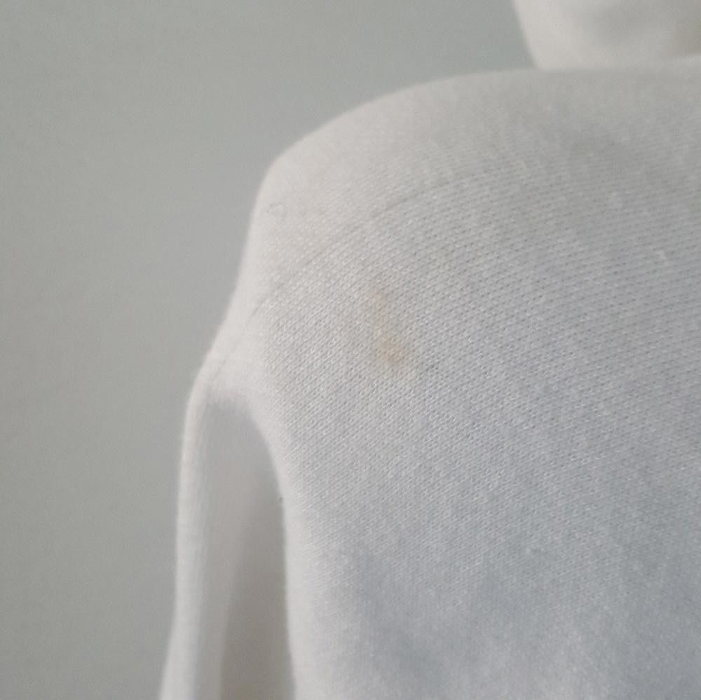 Forever 21 White Hooded F21 Sweatshirt Long Sleeve Size S / US 4 / IT 40 - 3 Thumbnail