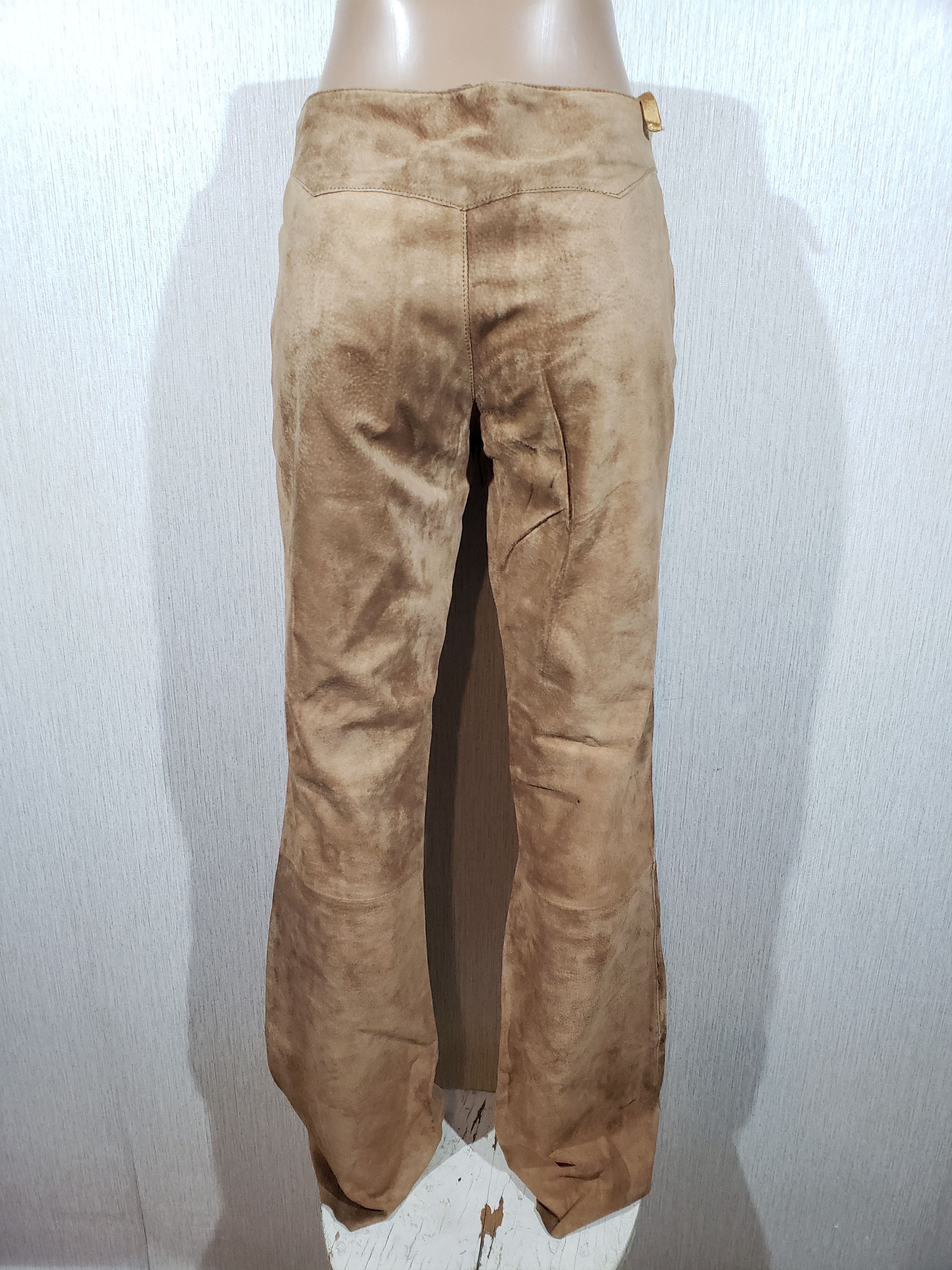Genuine Leather Women's pants made of genuine leather. Size 30" / US 8 / IT 44 - 5 Thumbnail