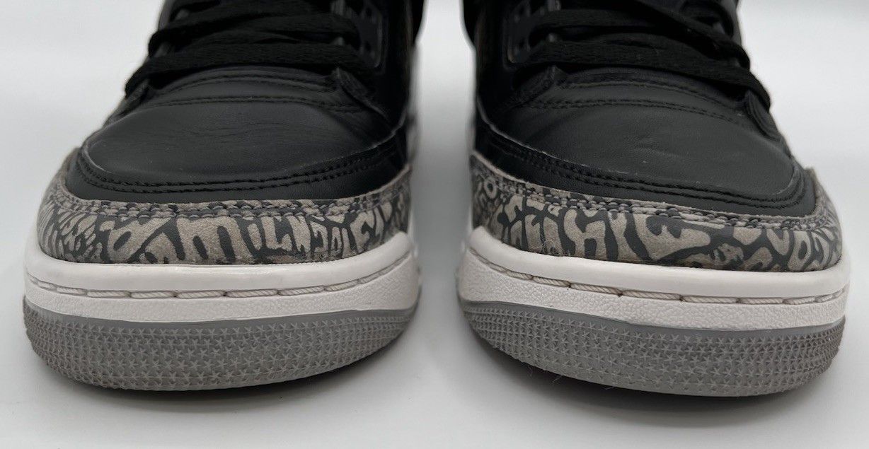 Jordan Brand Jordan Spizike “Black Cement” 315371-034 Men’s Size 9 Size US 9 / EU 42 - 2 Thumbnail