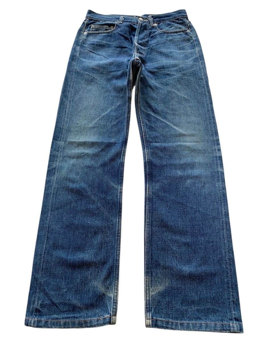 A.P.C. A.P.C SELVEDGE FADED & RUSTY JAPANESE DISTRESSED DENIM Size US 29 - 3 Thumbnail