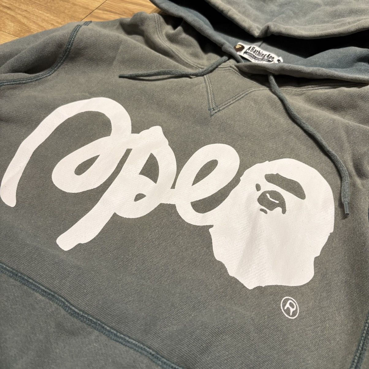 Bape Bape “Cursive Ape” Hoodie Size US M / EU 48-50 / 2 - 3 Thumbnail