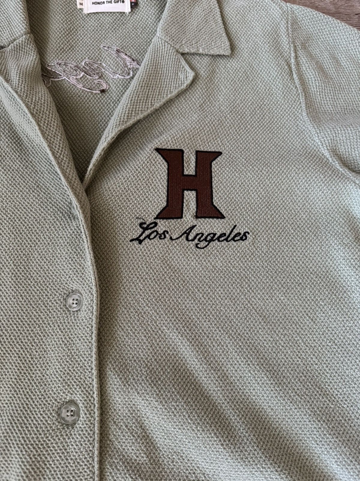 Honor the Gift Honor the Gift Button Up Polo Size M / US 6-8 / IT 42-44 - 2 Thumbnail