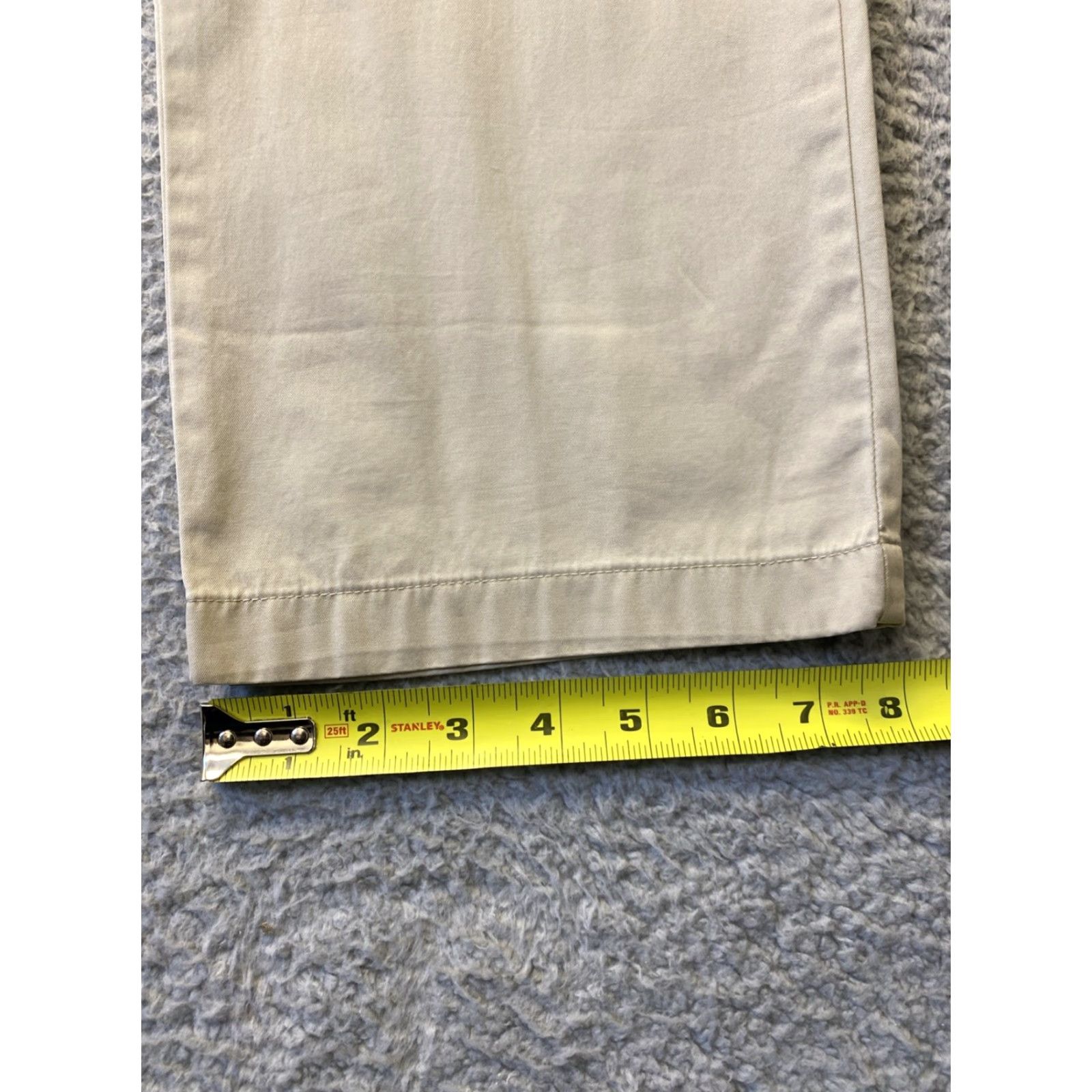 J.Crew J. Crew Men's Lightweight Chino Pants 34x32 Tapered Khaki Cotton Casual Size US 34 / EU 50 - 5 Thumbnail