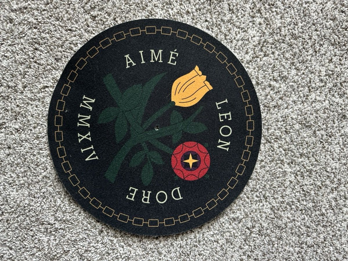 Aime Leon Dore Queens Crest Slip Mat - Black