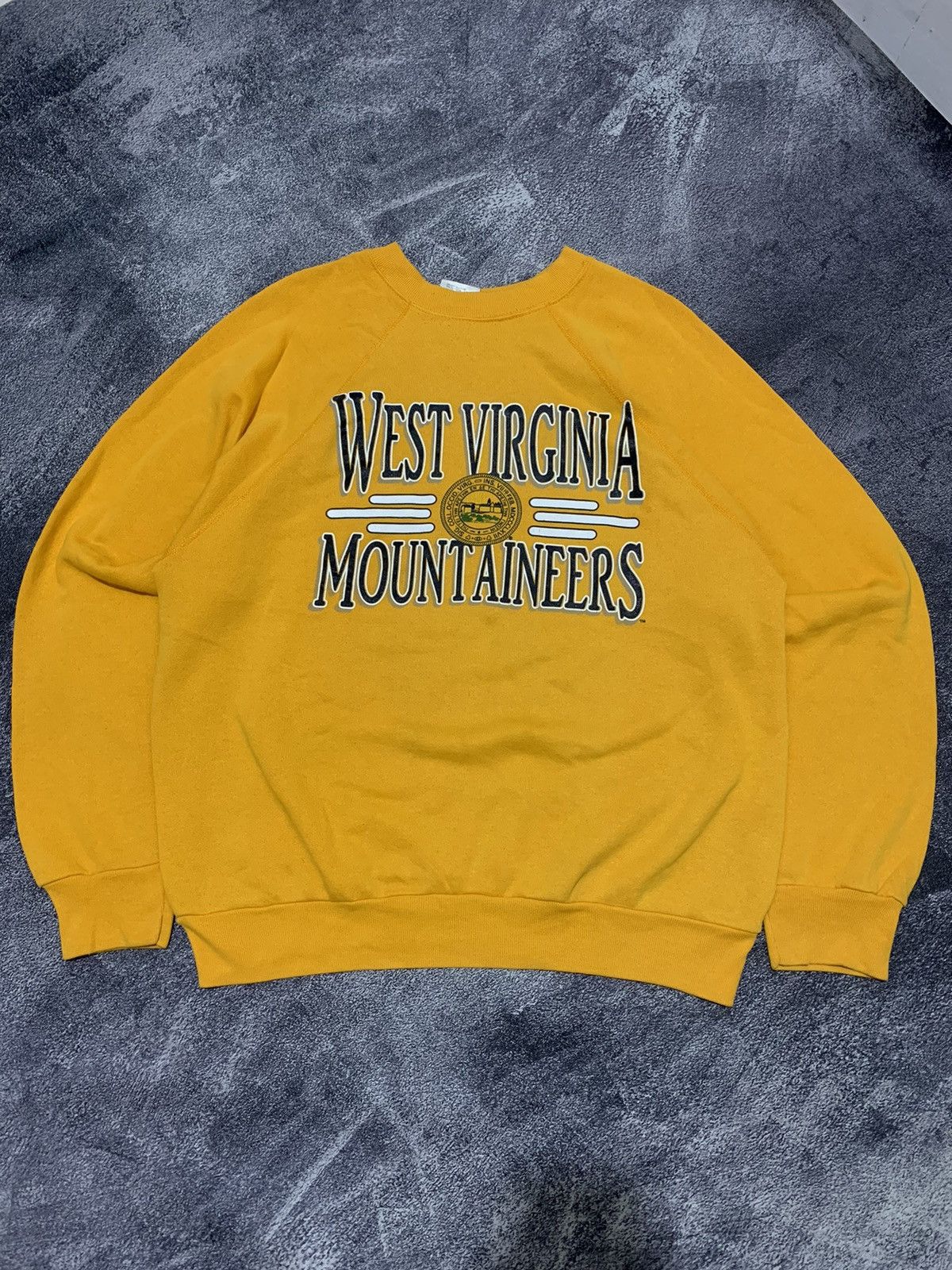 Tultex Tultex vtg West virginia mountaineer sweater Size US L / EU 52-54 / 3 - 1 Thumbnail