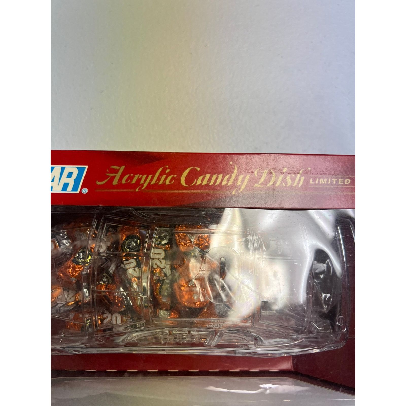 NASCAR Vintage Nascar Acrylic Candy Dish Tony Stewart Car Model VTG Size ONE SIZE - 3 Thumbnail