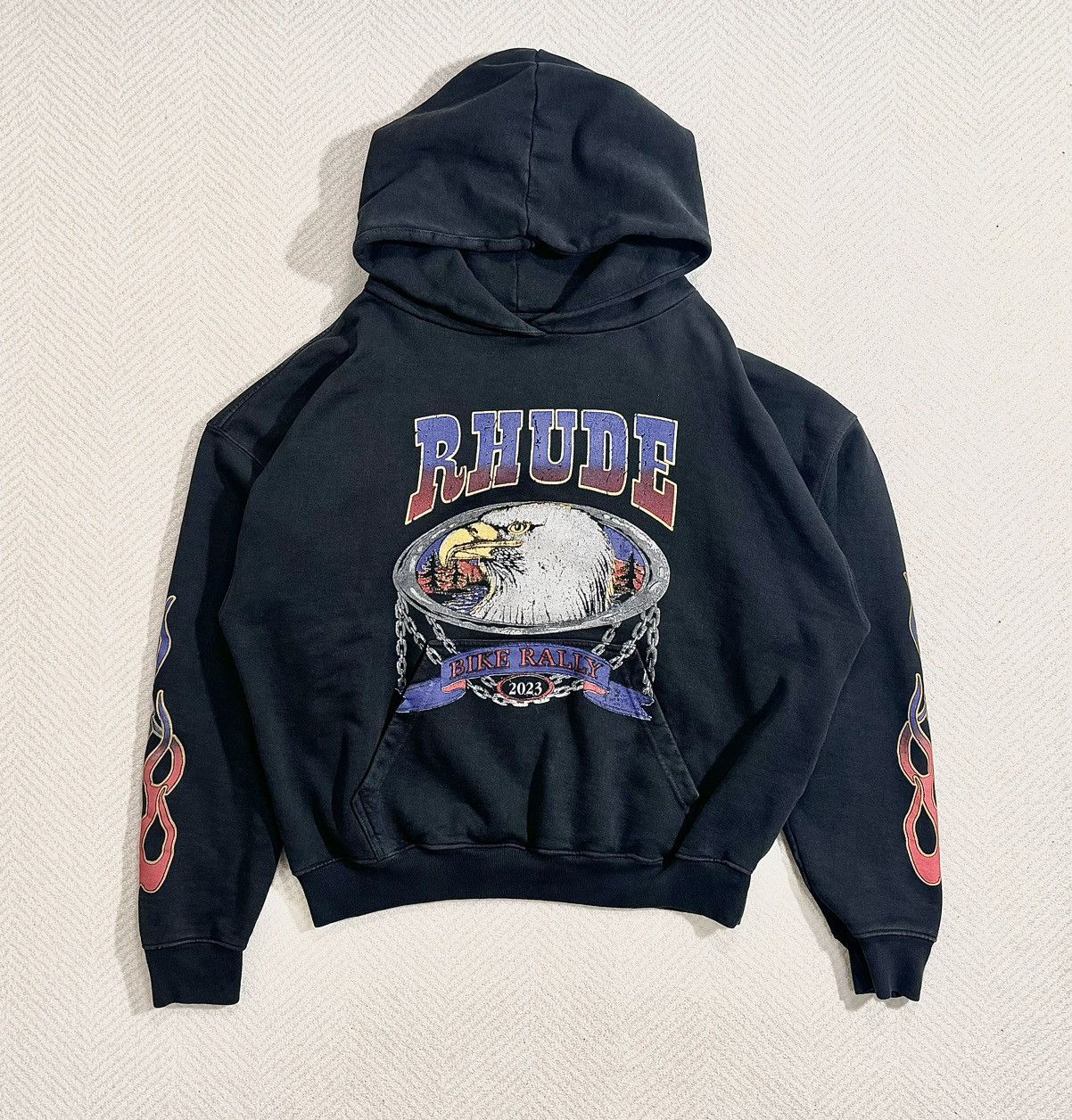 Rhude Rhude Screaming Eagle Hoodie sizeXL Size US XL / EU 56 / 4 - 4 Thumbnail