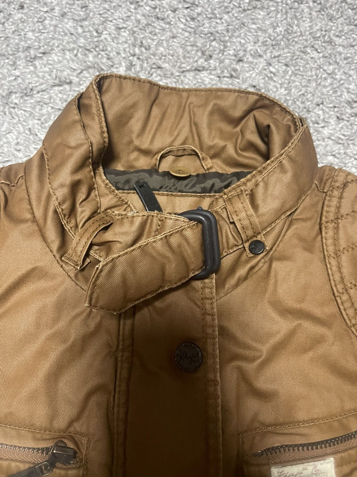 Japanese Brand Khujo Japanese belted Jacket Patchwork size S Size S / US 4 / IT 40 - 9 Thumbnail