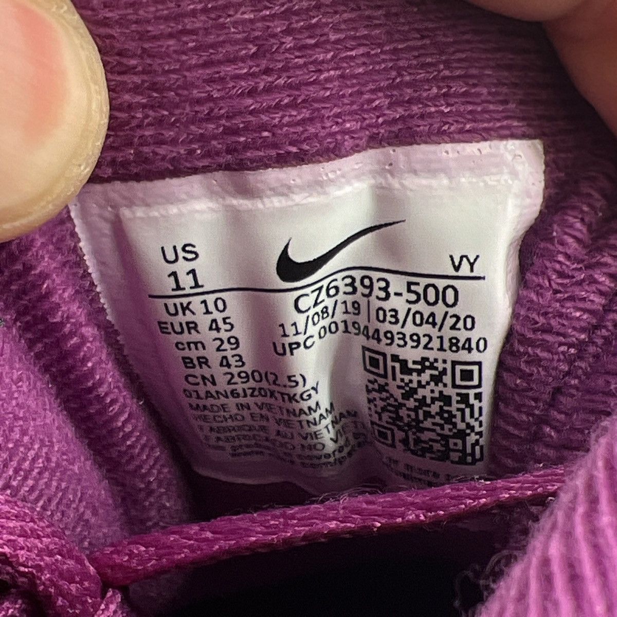 Nike Air trainer 3 viotech Size US 11 / EU 44 - 9 Thumbnail