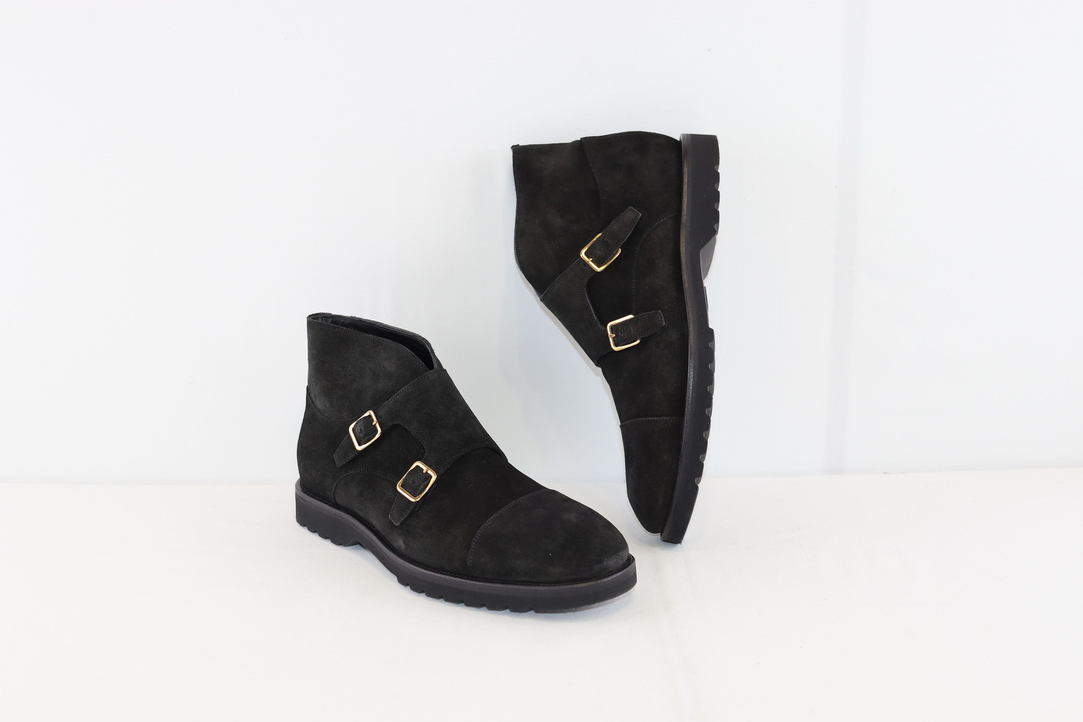Tom Ford o1rshd1 Informal Monk Strap Boots in Black Size US 12 / EU 45 - 9 Thumbnail