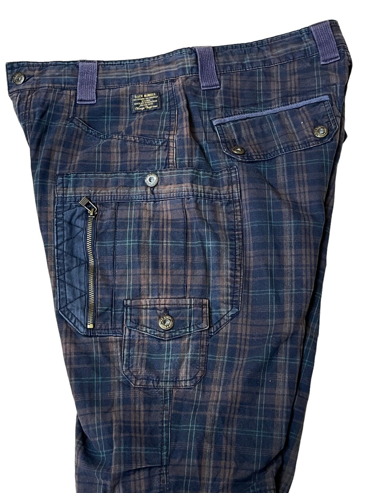 Japanese Brand SICK🔥JAPANESE BRAND BACK NUMBER CARGO ISSUE PANT Size US 33 - 7 Thumbnail