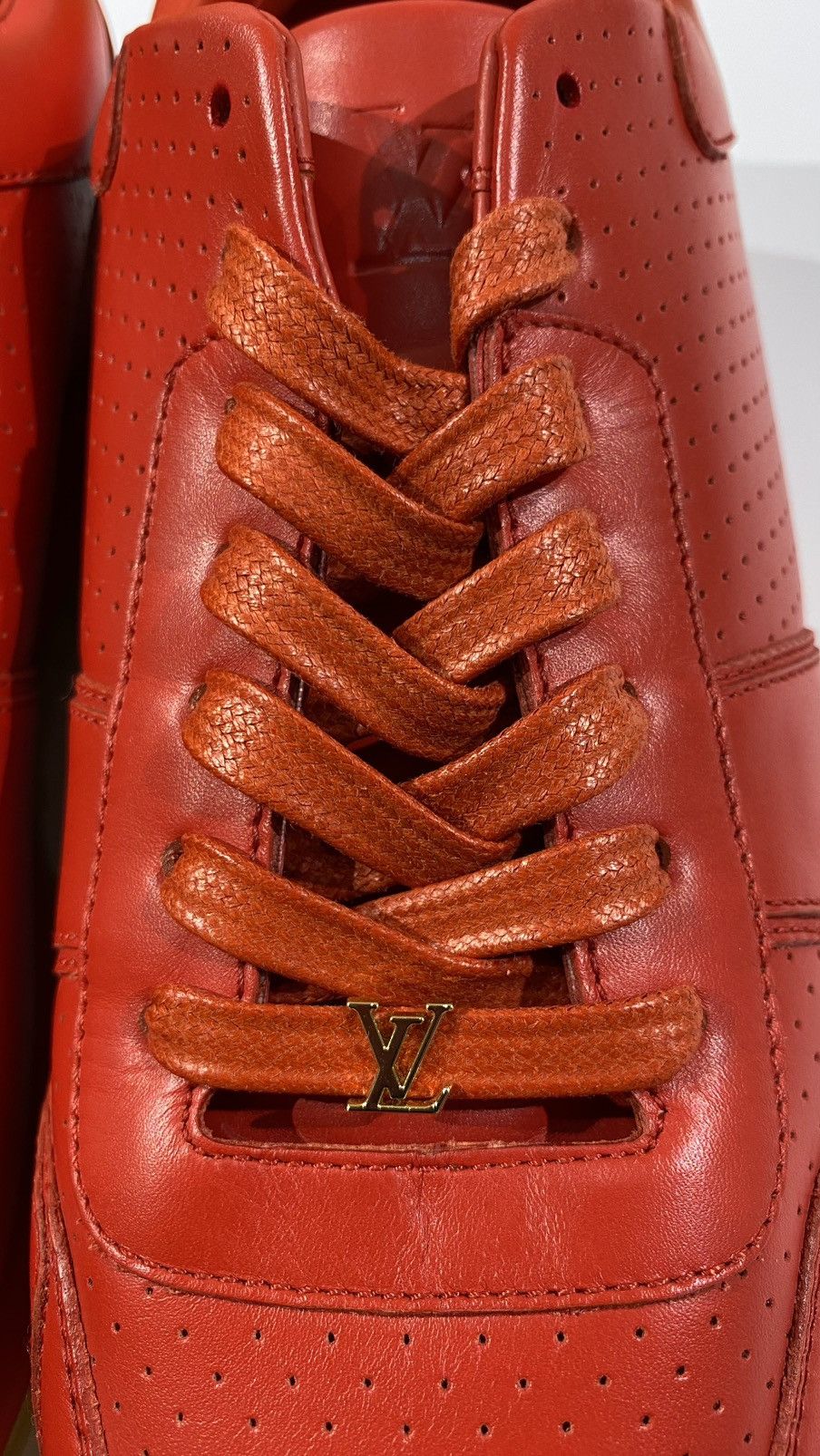 Louis Vuitton × Supreme Louis Vuitton X Supreme Sz10 Run Away sneakers Red Size US 10 / EU 43 - 10 Thumbnail