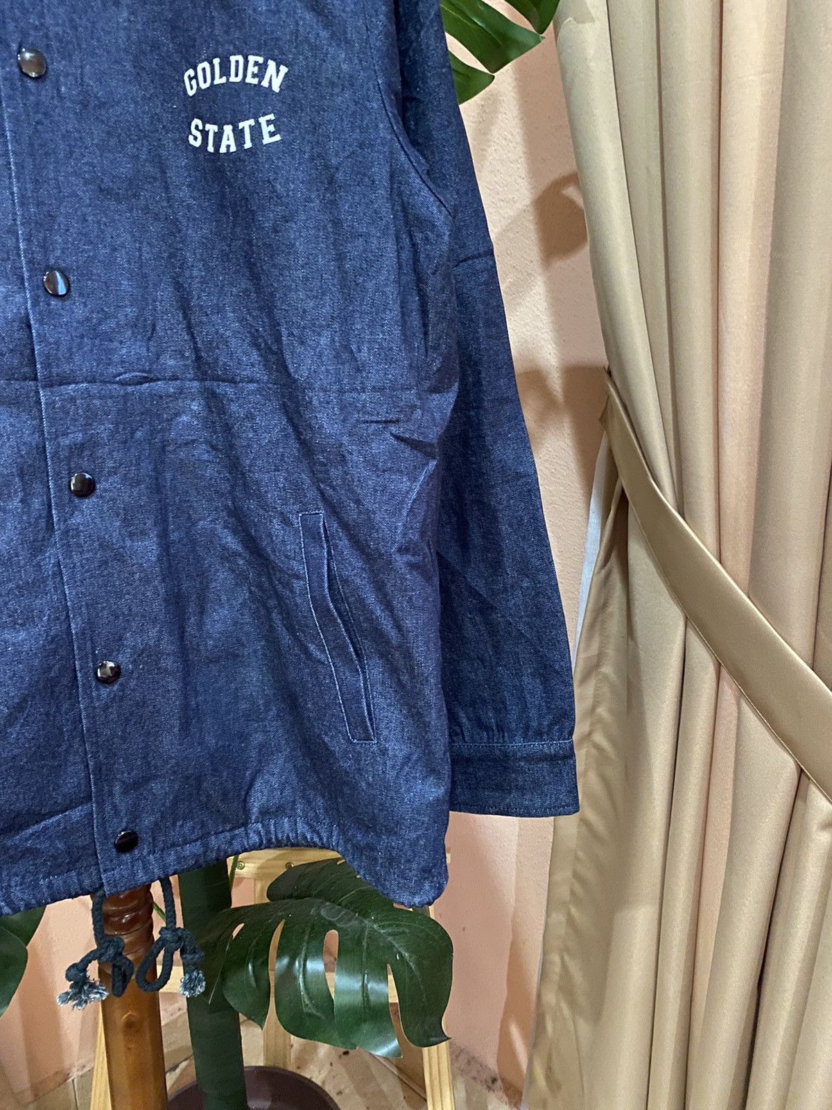 Japanese Brand Vintage Temptation Golden State Denim Jacket Size US M / EU 48-50 / 2 - 9 Thumbnail