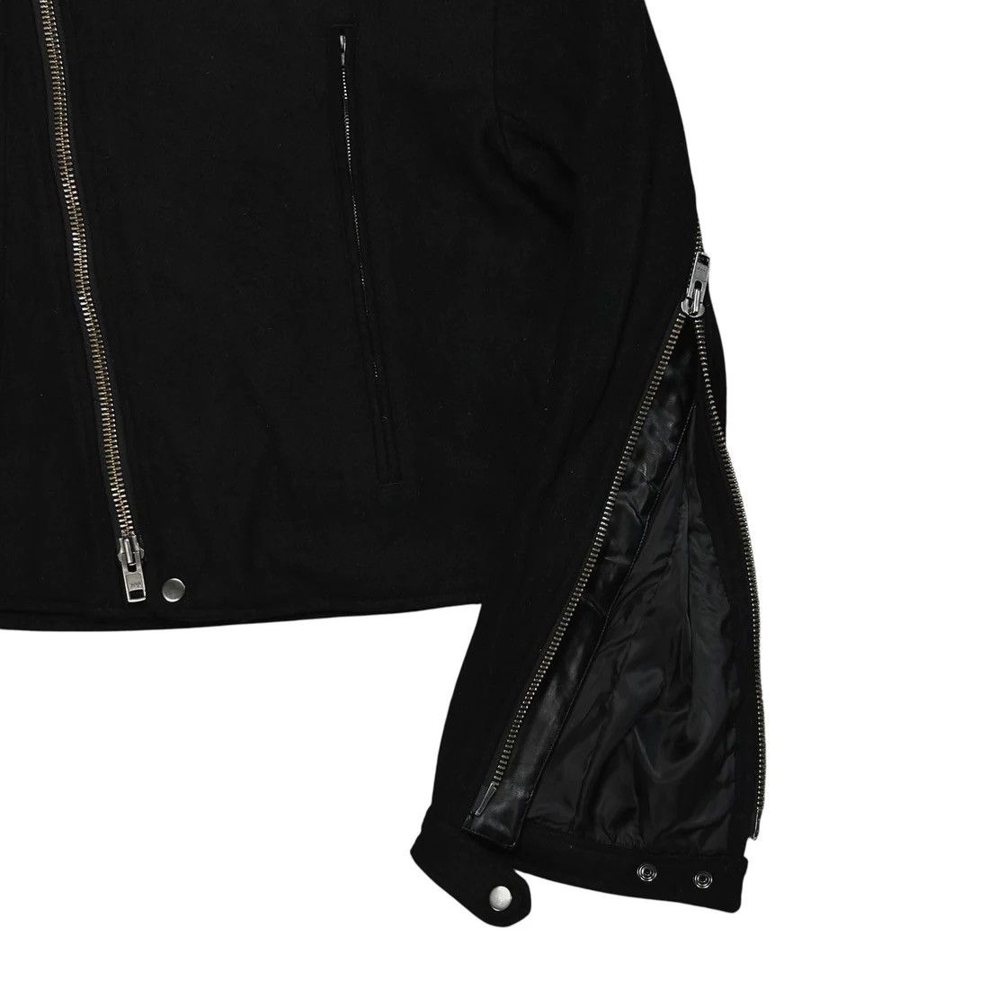 Yohji Yamamoto Yohji Yamamoto Pour Homme Back Zip Wool Bomber Jacket - AW14 Size US S / EU 44-46 / 1 - 9 Thumbnail