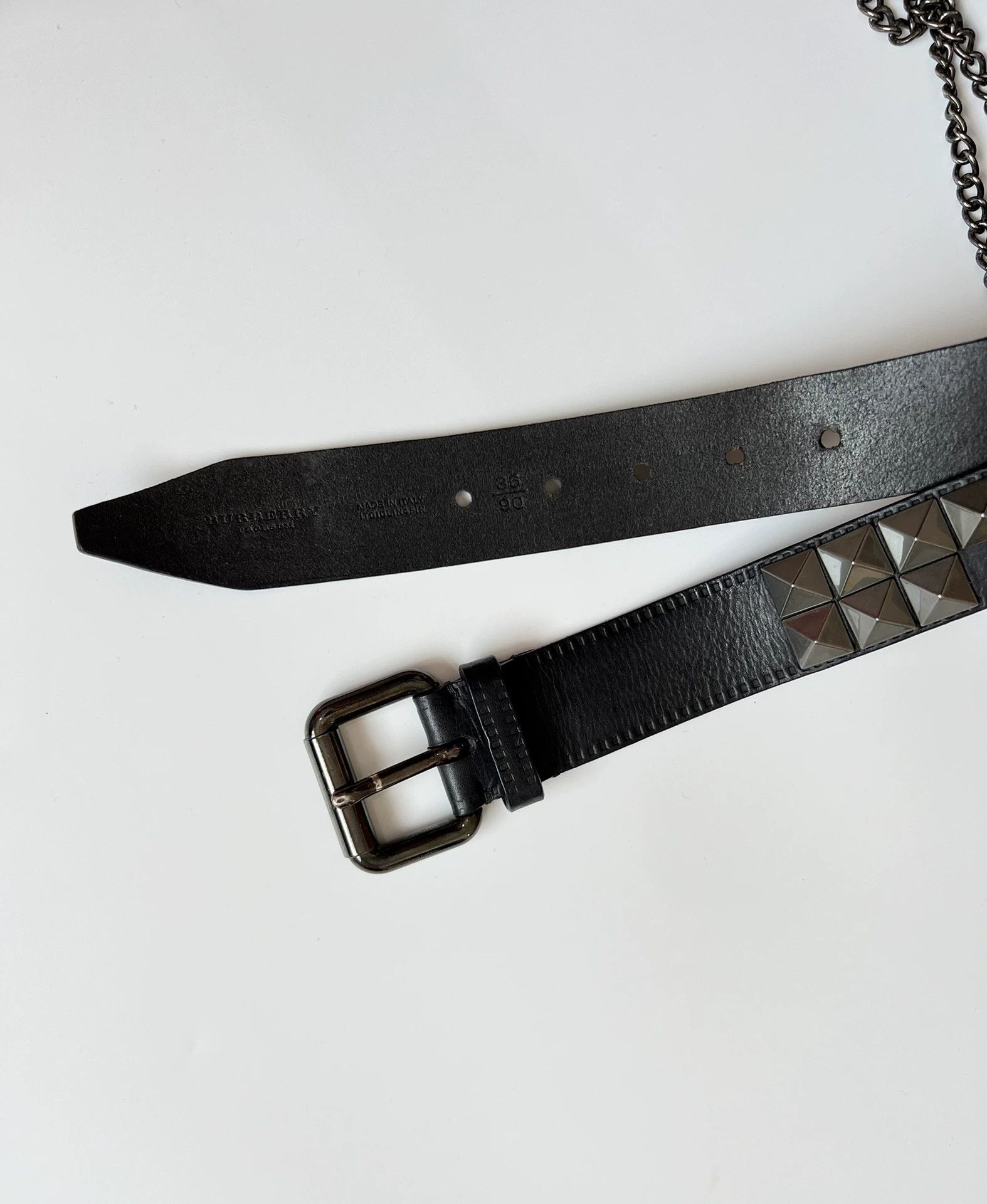 Burberry Burberry Prorsum Studded Chain Belt 2011 SS Runway Size ONE SIZE - 7 Thumbnail