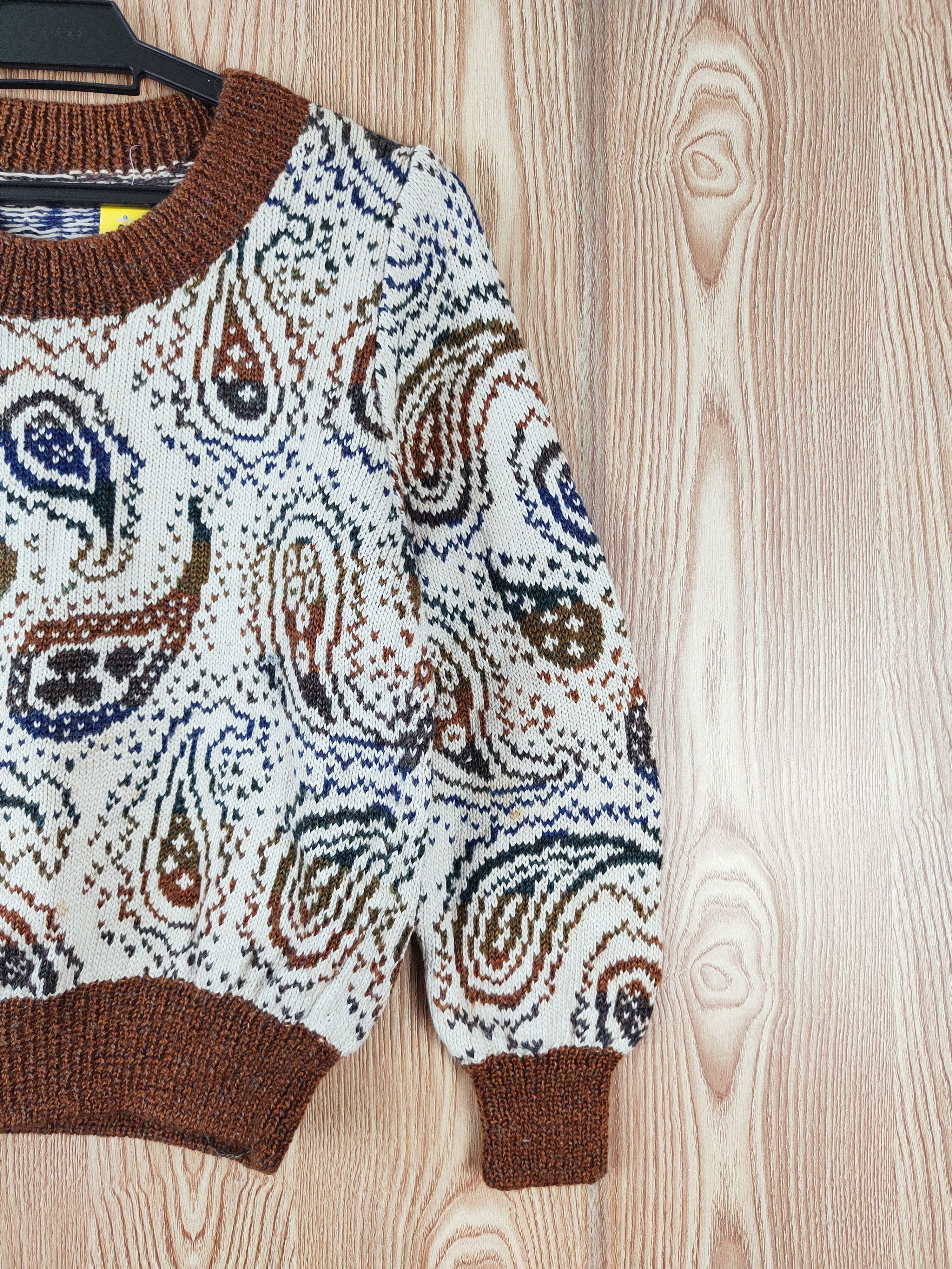 Vintage Japanese Brand Brown Knitwear Sweatshirts #W429 Size XS / US 0-2 / IT 36-38 - 5 Thumbnail