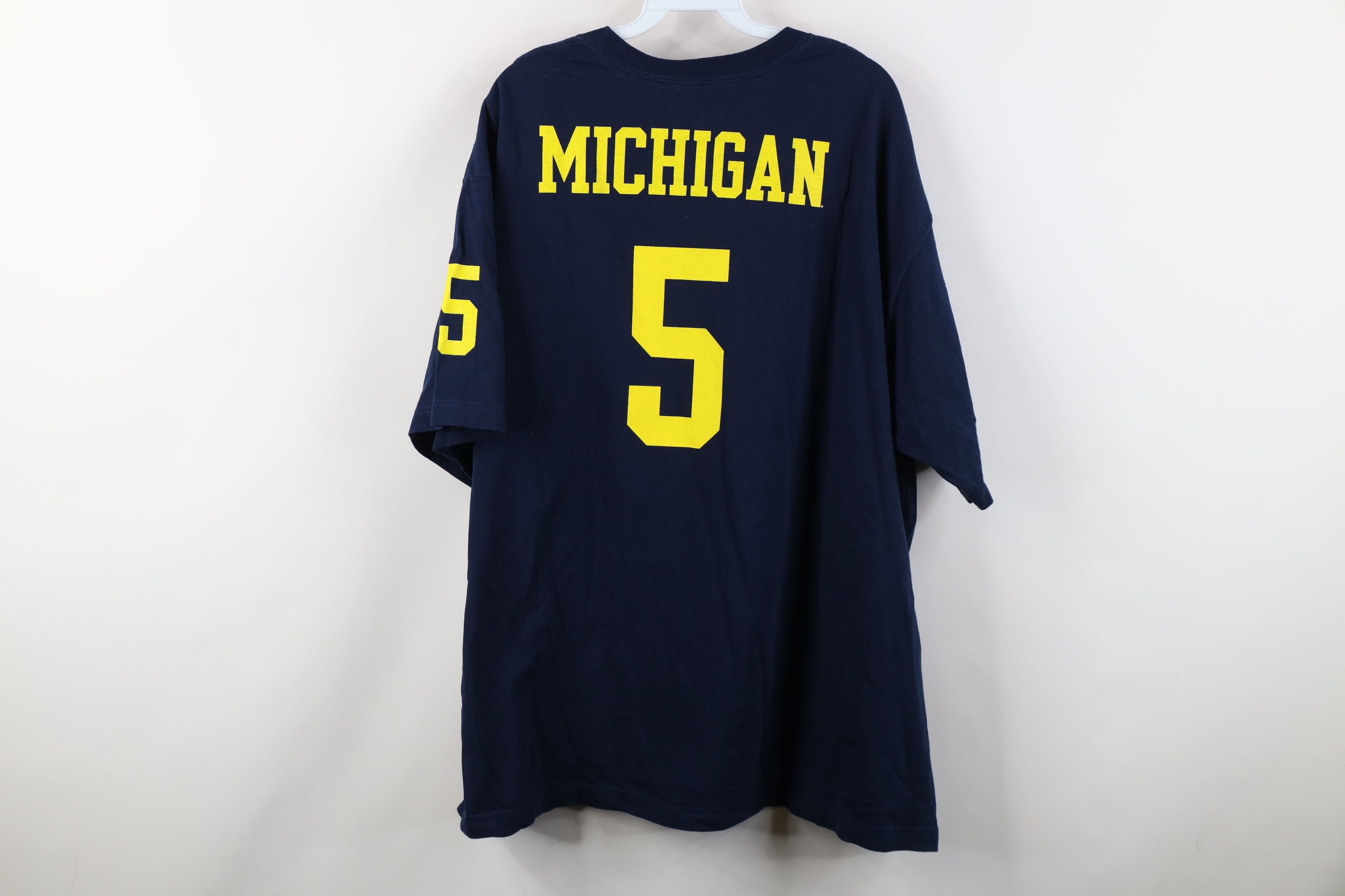 Adidas Adidas University of Michigan Football Jersey T-Shirt #5 Size US XXL / EU 58 / 5 - 13 Thumbnail