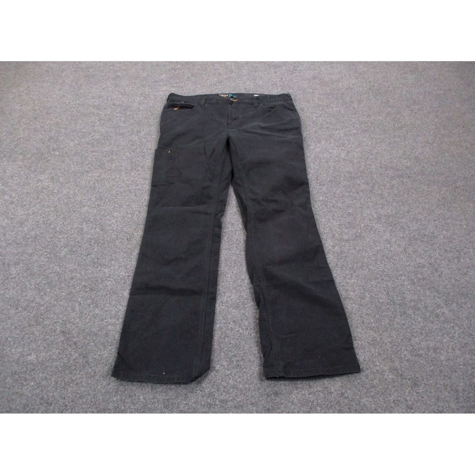 Ariat Ariat Jeans Mens 36 X 34 Black Denim Slim Straight Leg Work Country Regular Size 36 Mens Jeans Black Denim Ariat Straight Slim 90s? Size US 36 / EU 52 - 2 Thumbnail