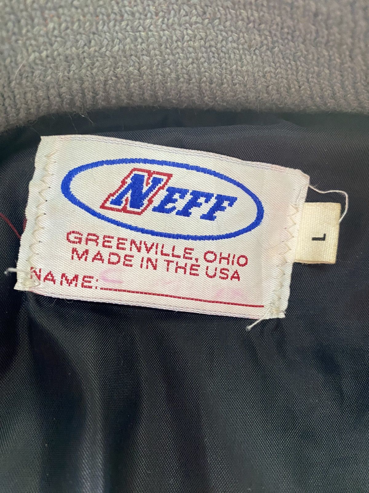 NEFF Vintage NEFF Varsity Jacket Size US L / EU 52-54 / 3 - 8 Thumbnail