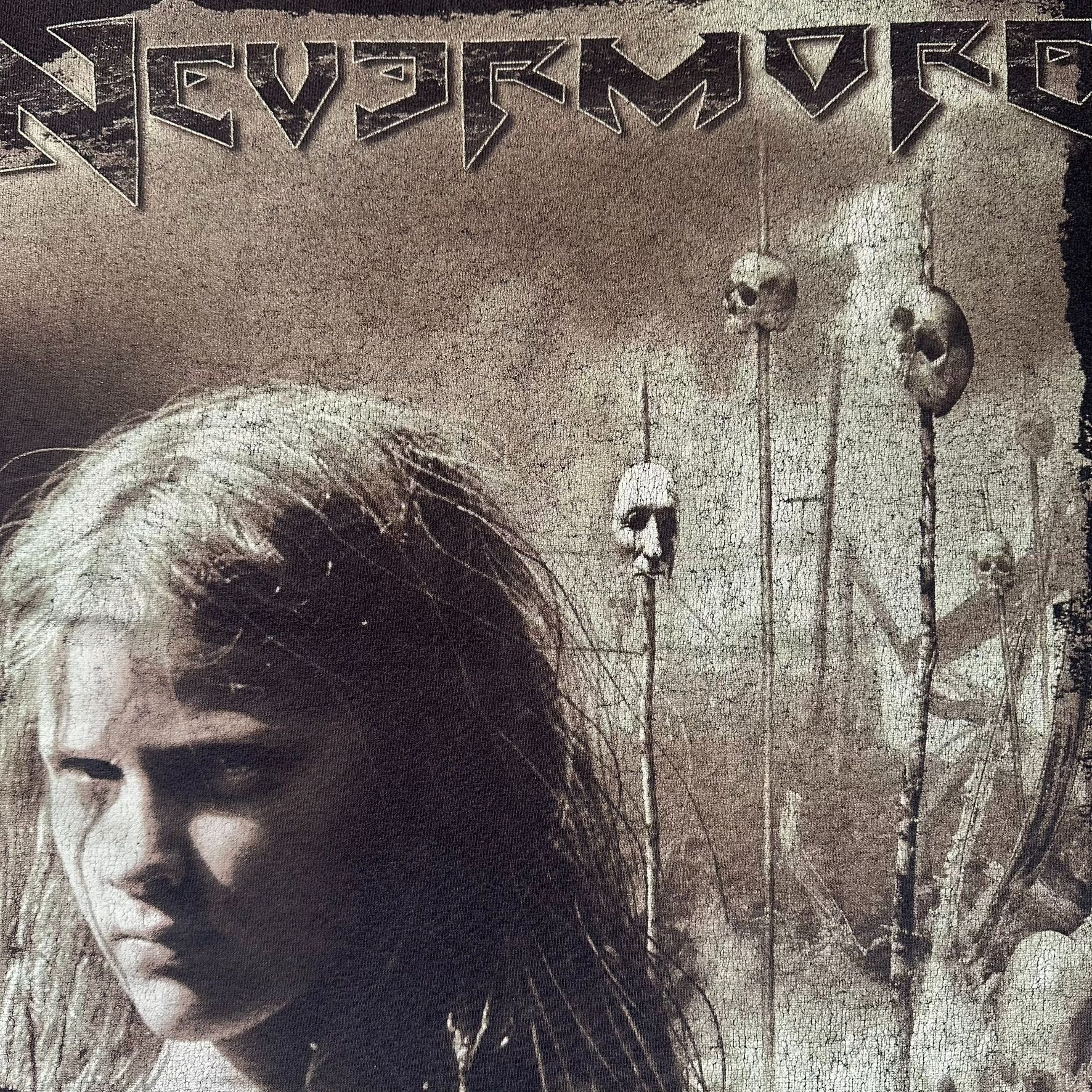 Band Tees Vintage Nevermore Godless Endeavor T-Shirt Y2K Metal Band Te Size US L / EU 52-54 / 3 - 4 Thumbnail