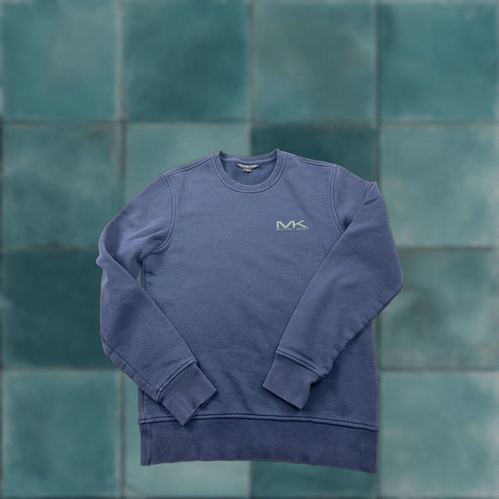Michael Kors Michael Kors Sweatshirt Mens Small Blue Crew Neck Size US S / EU 44-46 / 1 - 1 Thumbnail