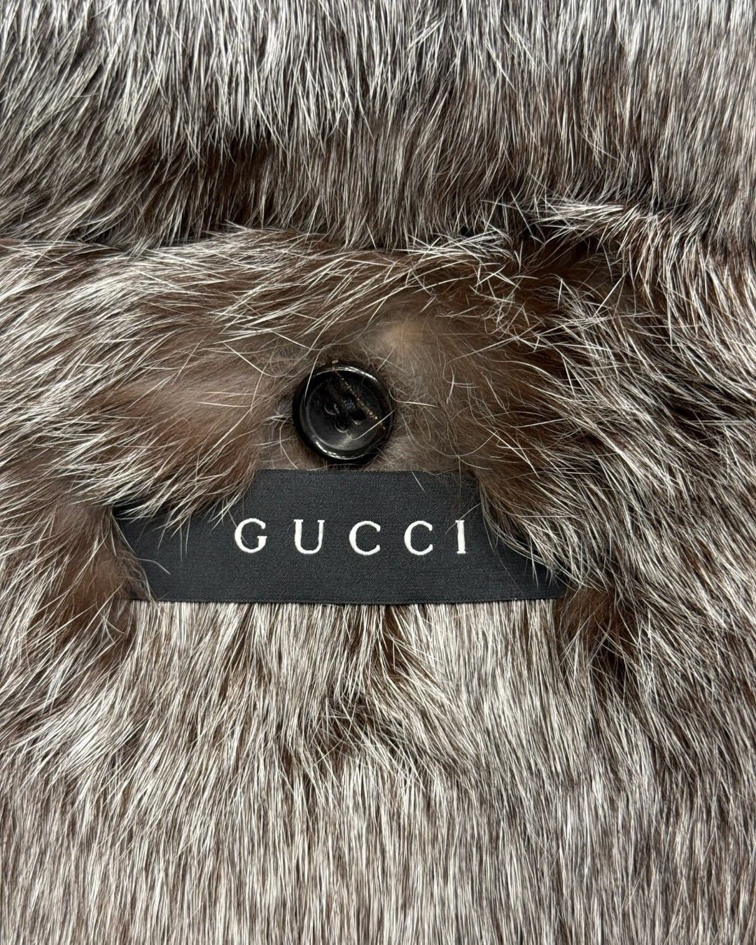 Gucci TOM FORD ERA REX RABBIT LINED LEATHER BIKER BOMBER JACKET Size US L / EU 52-54 / 3 - 5 Thumbnail