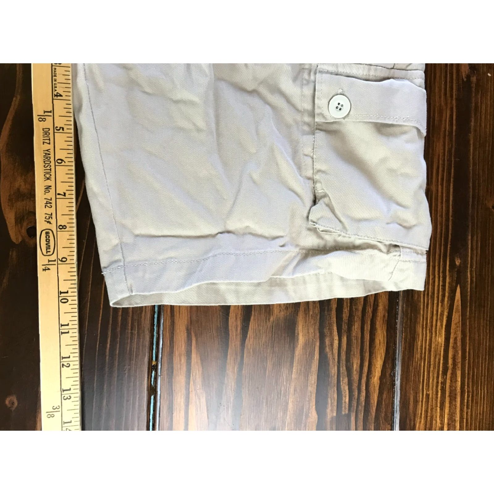 Vintage Domani Shorts Men 38 Cargo Pockets Tan Brown Cotton Regular Inseam 10 in Size US 38 / EU 54 - 4 Thumbnail
