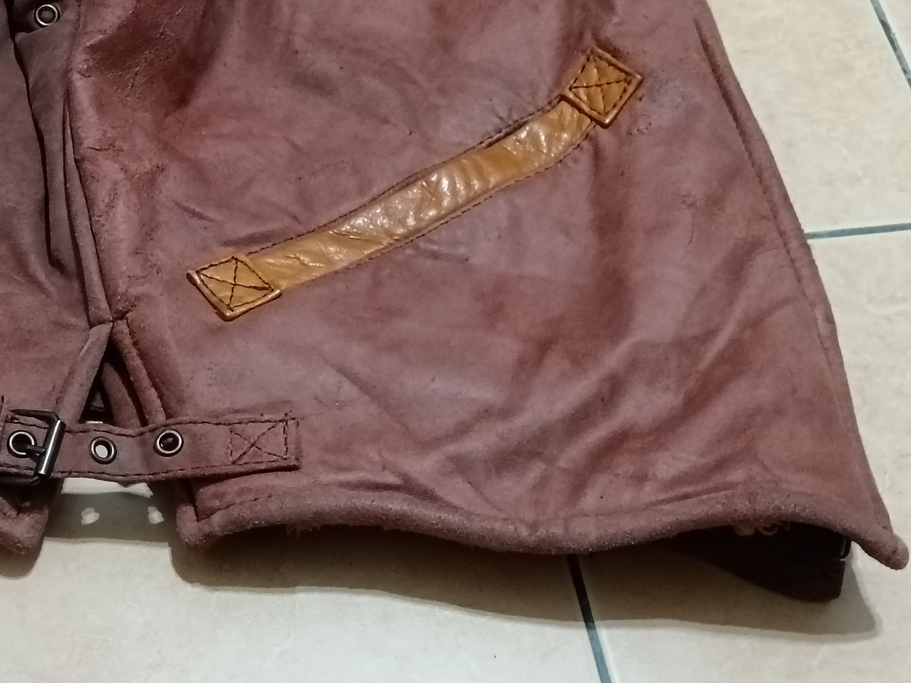 Kadoya KADOYA AERO NEXUS INTERNATIONAL SHEARLING LEATHER JACKET Size US M / EU 48-50 / 2 - 4 Thumbnail