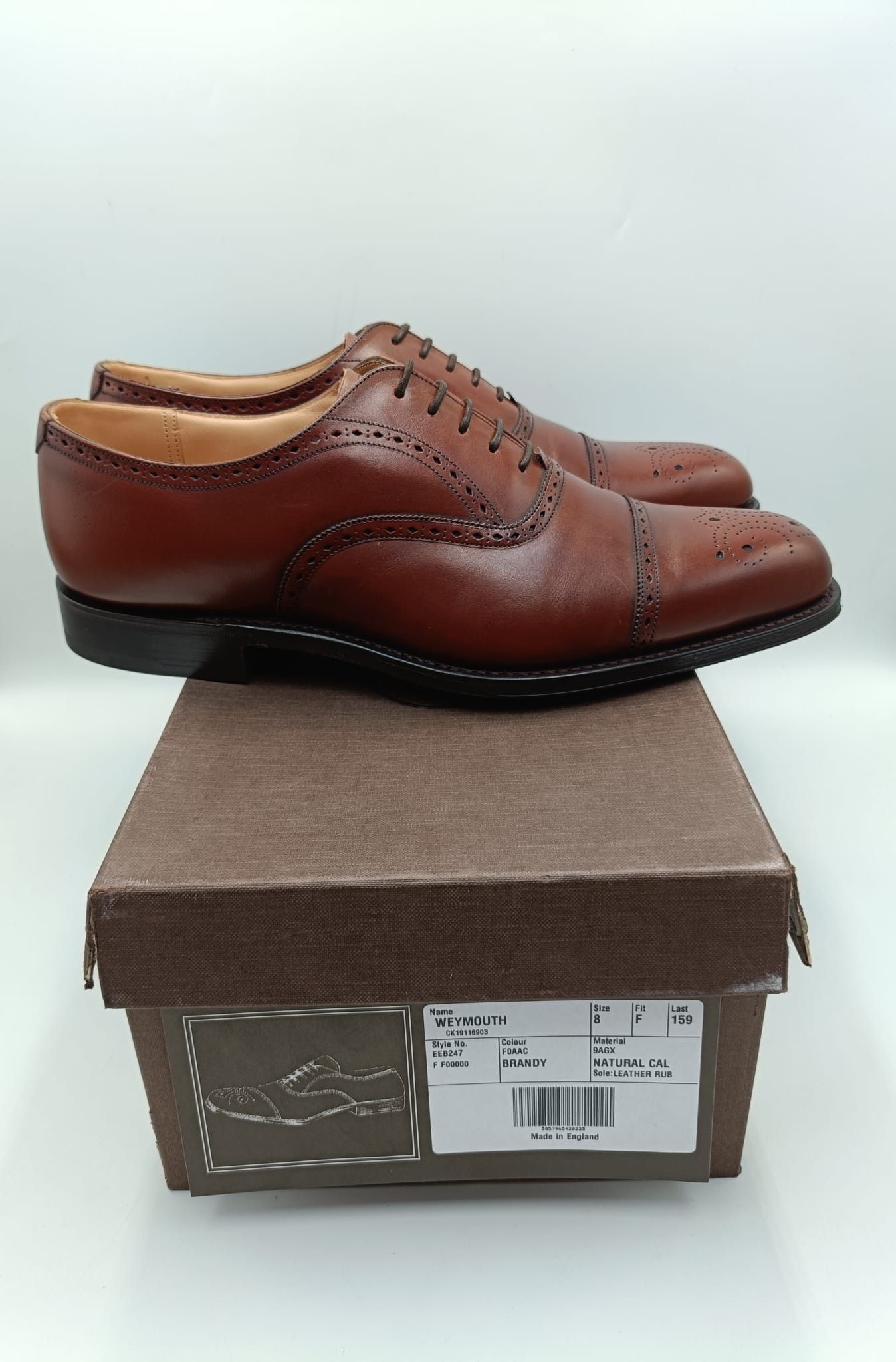 Church's Church’s Wheymouth Oxford color Brandy Size US 9 / EU 42 - 2 Thumbnail