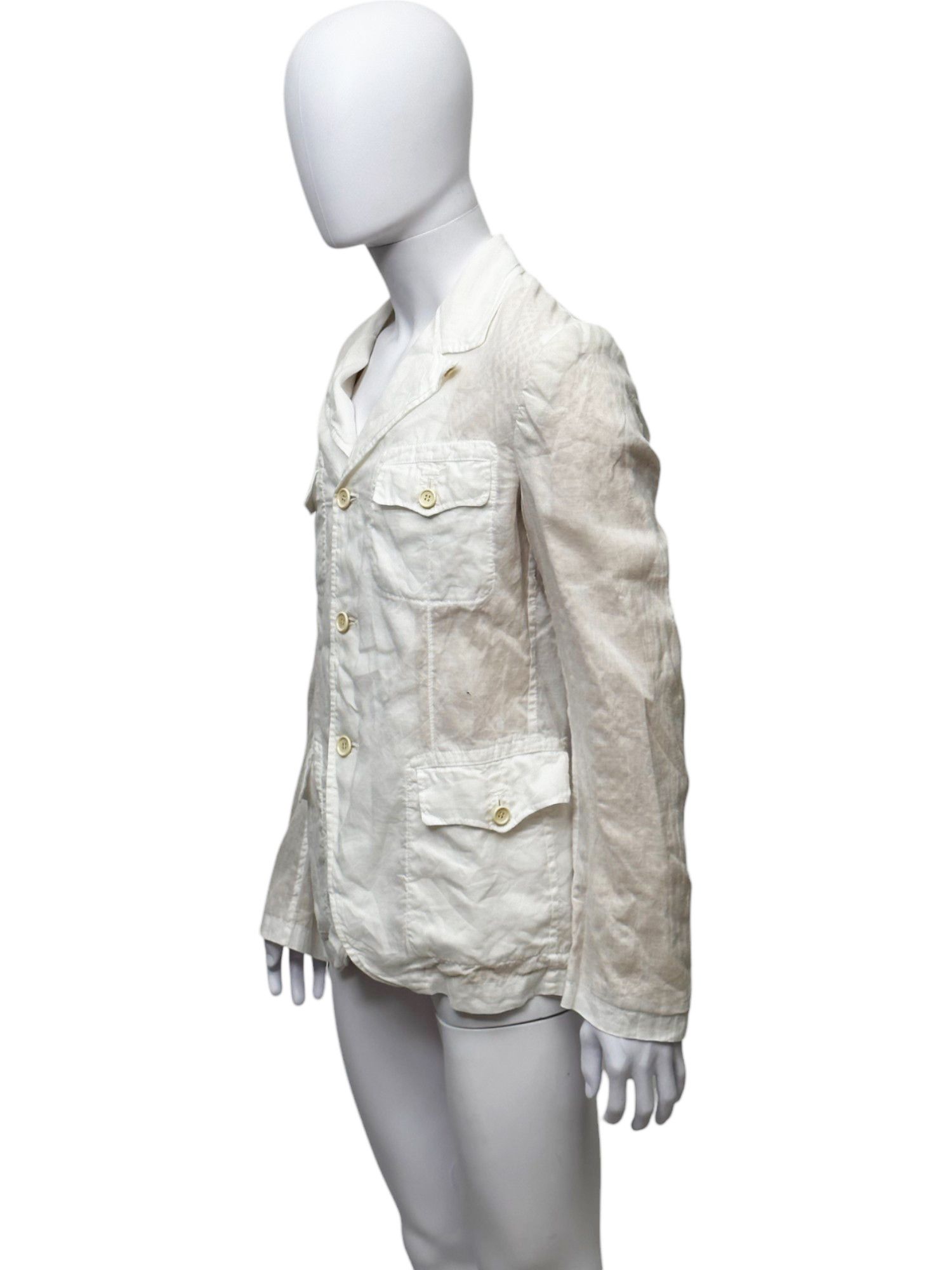 Junya Watanabe A/W 2007 Multipocket White Jacket Size US M / EU 48-50 / 2 - 4 Thumbnail