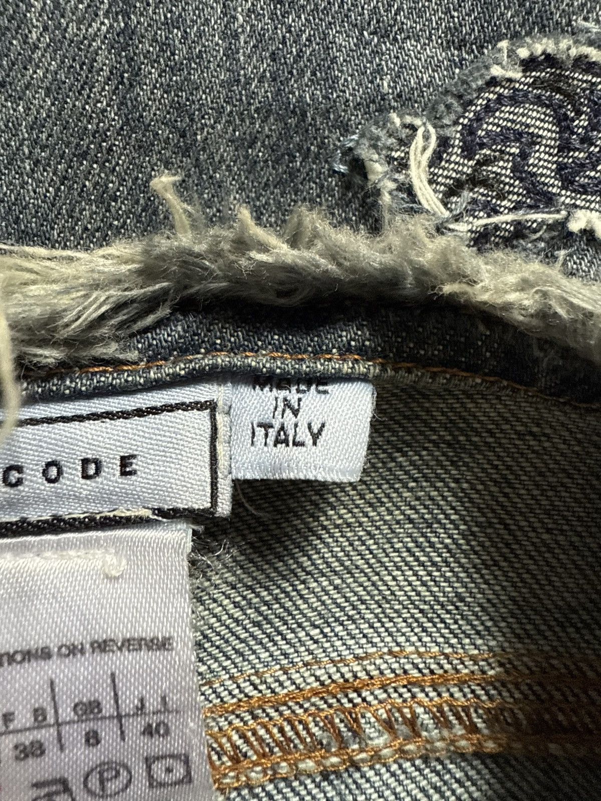 GOSTAR DE FUGA Sportmax Code By Max Mara Ornamental Embroidery Flared Jeans Size US 30 / EU 46 - 24 Thumbnail