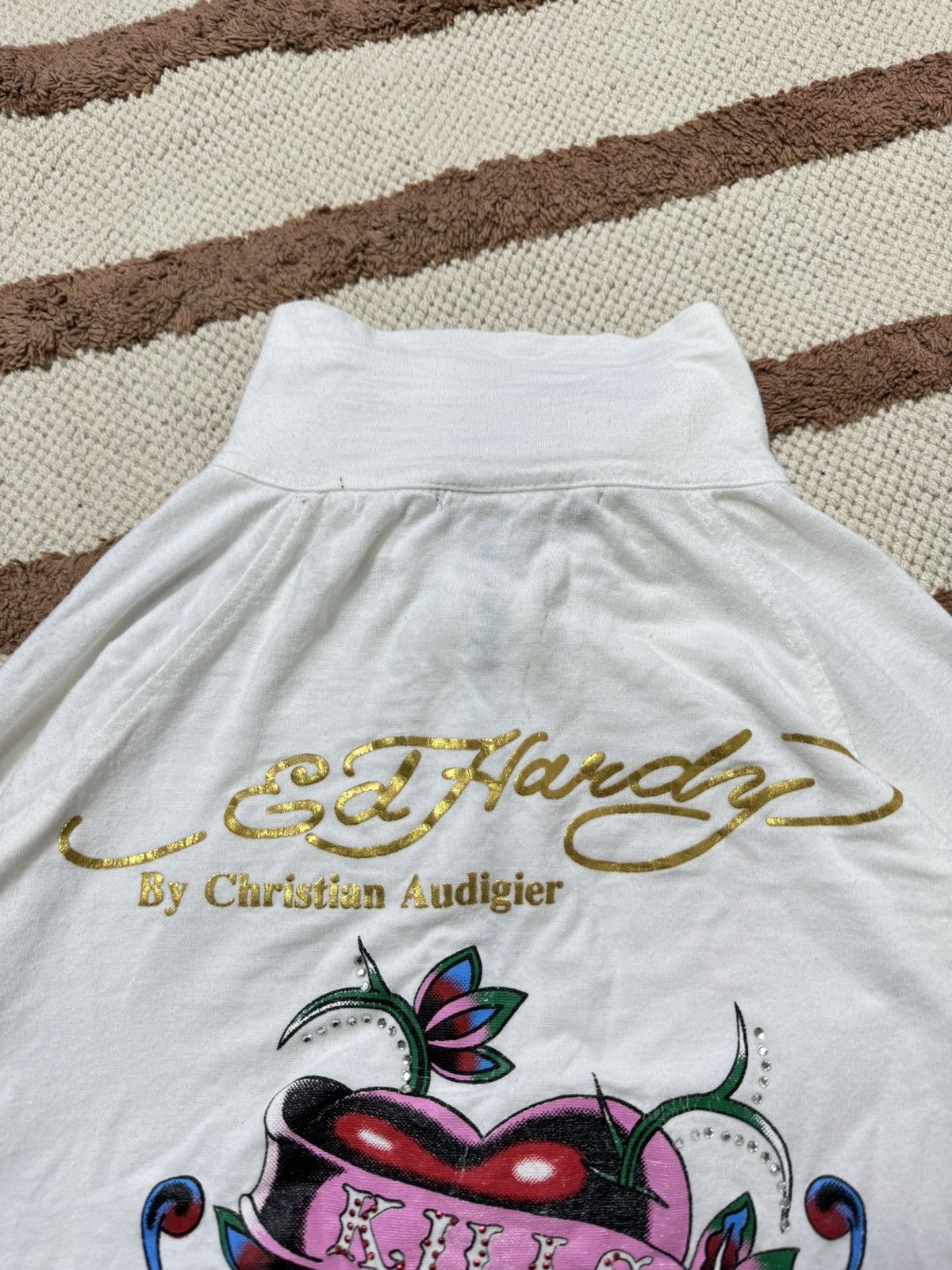 Ed Hardy VINTAGE ED HARDY PRINTED ZIP HOODIE Size M / US 6-8 / IT 42-44 - 7 Thumbnail