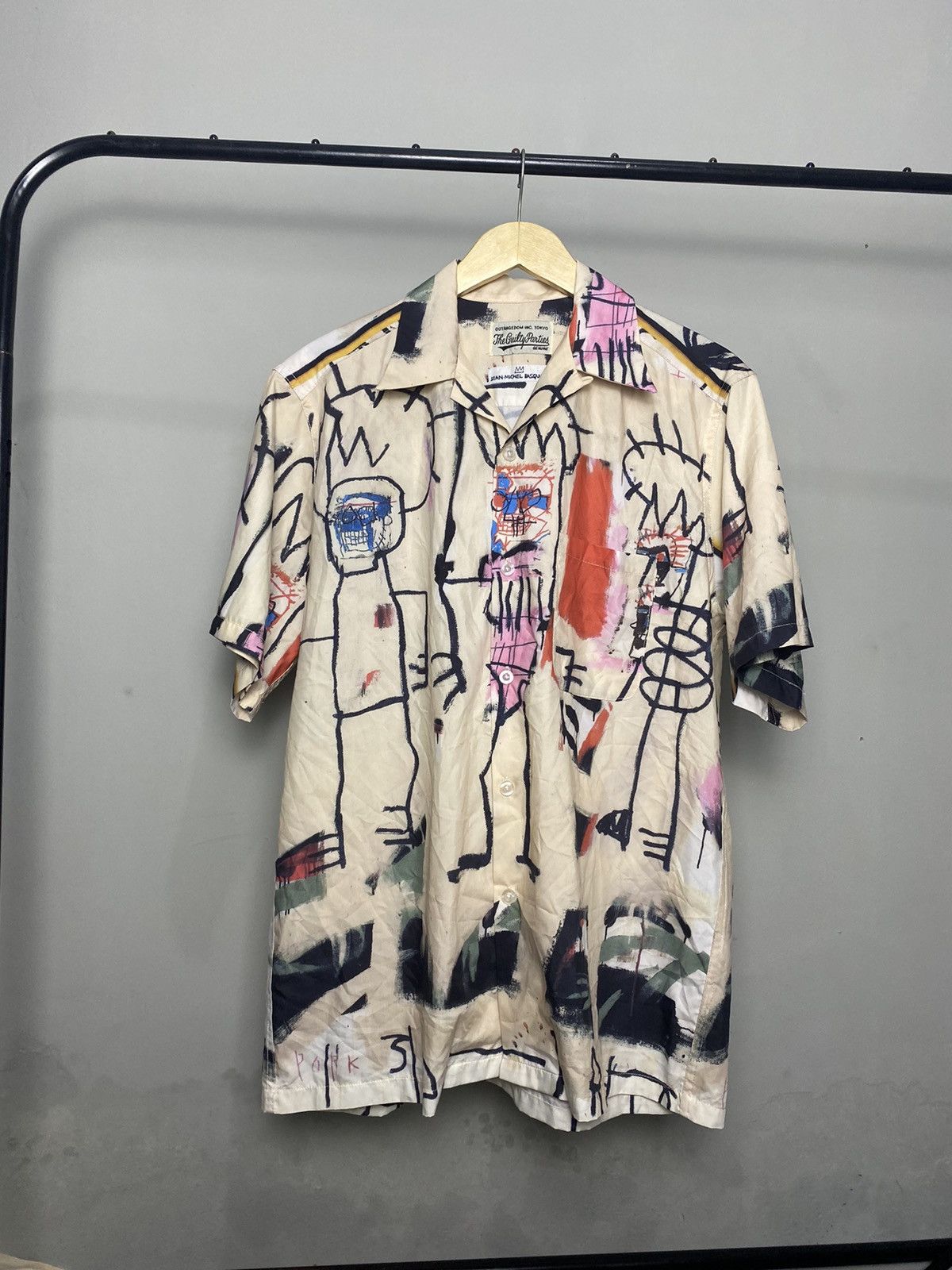 Designer × Jean Michel Basquiat × Wacko Maria Wacko Maria X Jean Michel  Basquiat Shirt | Grailed